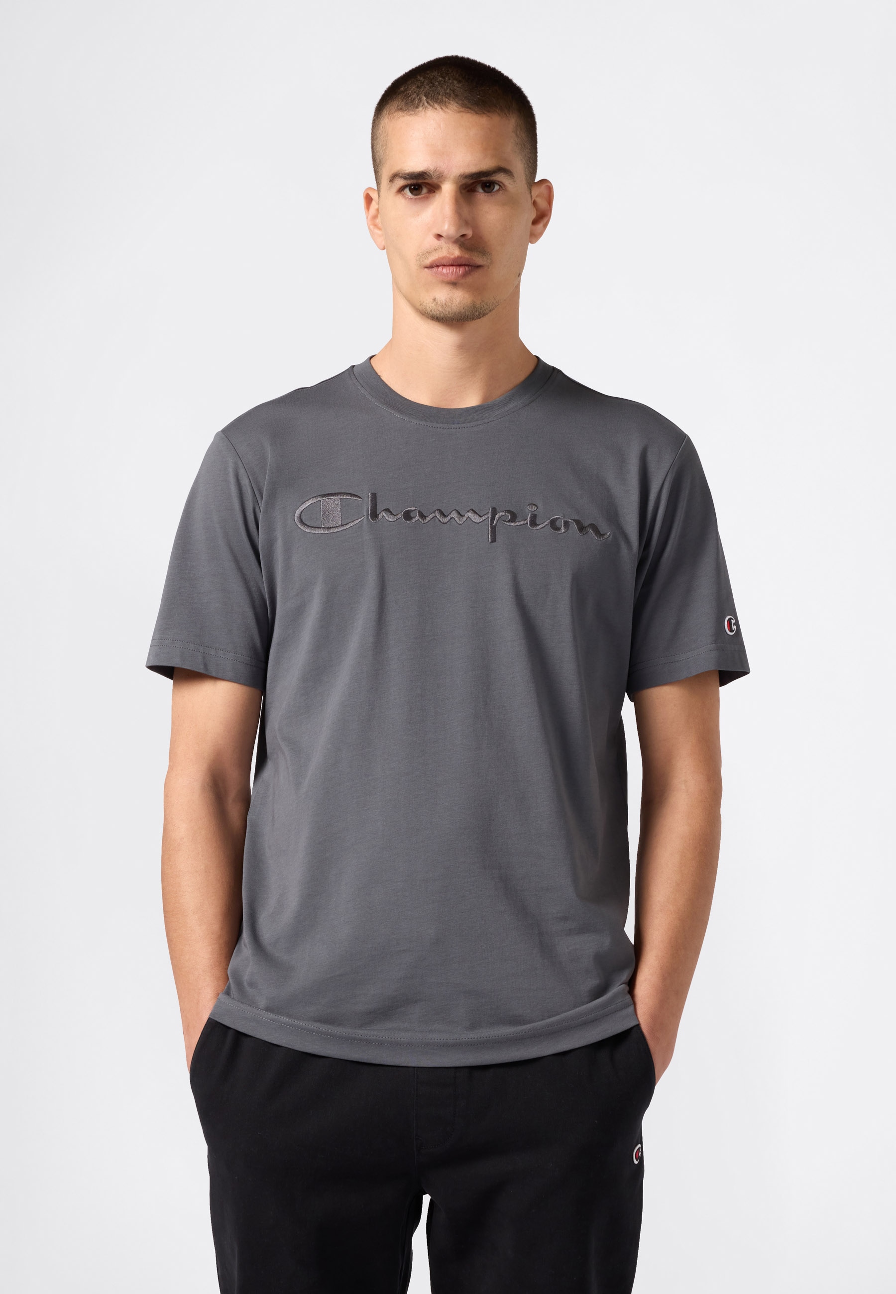Image of Champion T-Shirt sportliche Passform, für Freizeit und aktive Tage, aus Baumwolle