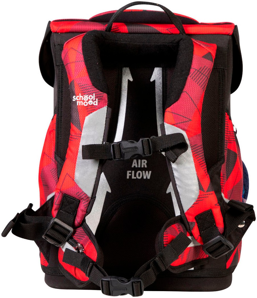SCHOOL-MOOD® Schulranzen »Champion Pro«, retroreflektierende Flächen