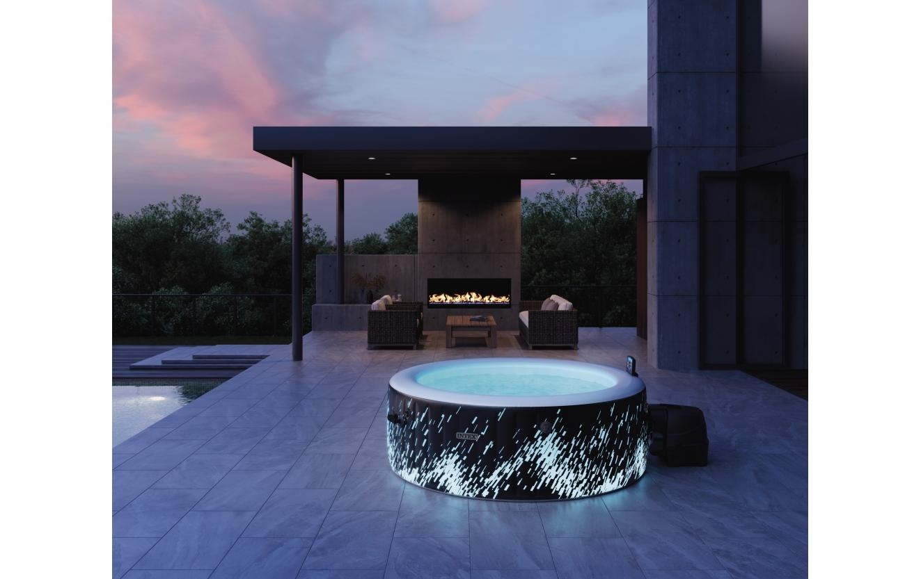 Intex Whirlpool »4-Personen Round Bubble Spa Set Ø 196«