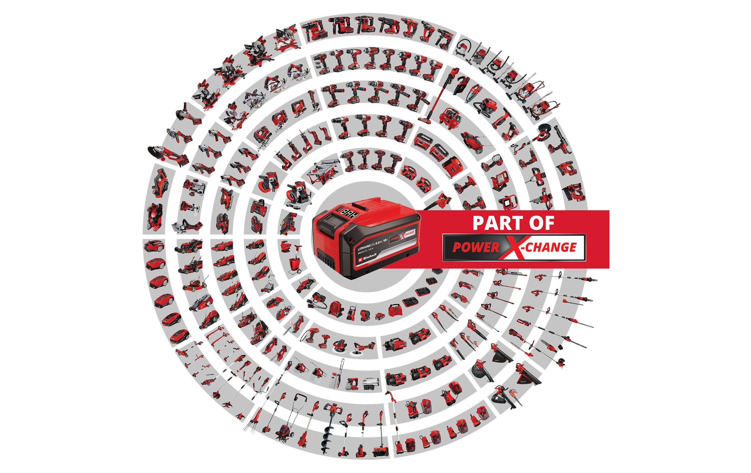 Einhell Akkurasenmäher »GP-CM 36/47 S Li BL (4 x 4.0Ah)«