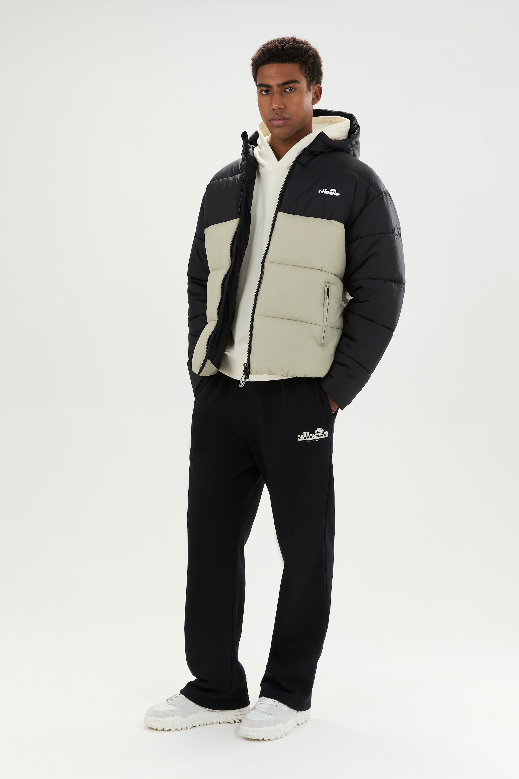 Ellesse Steppjacke »ASCARI 2 RETRO PADDED JACKET« wasserabweisend, windabweisend, wärmeisolierend, mit Reissverschluss