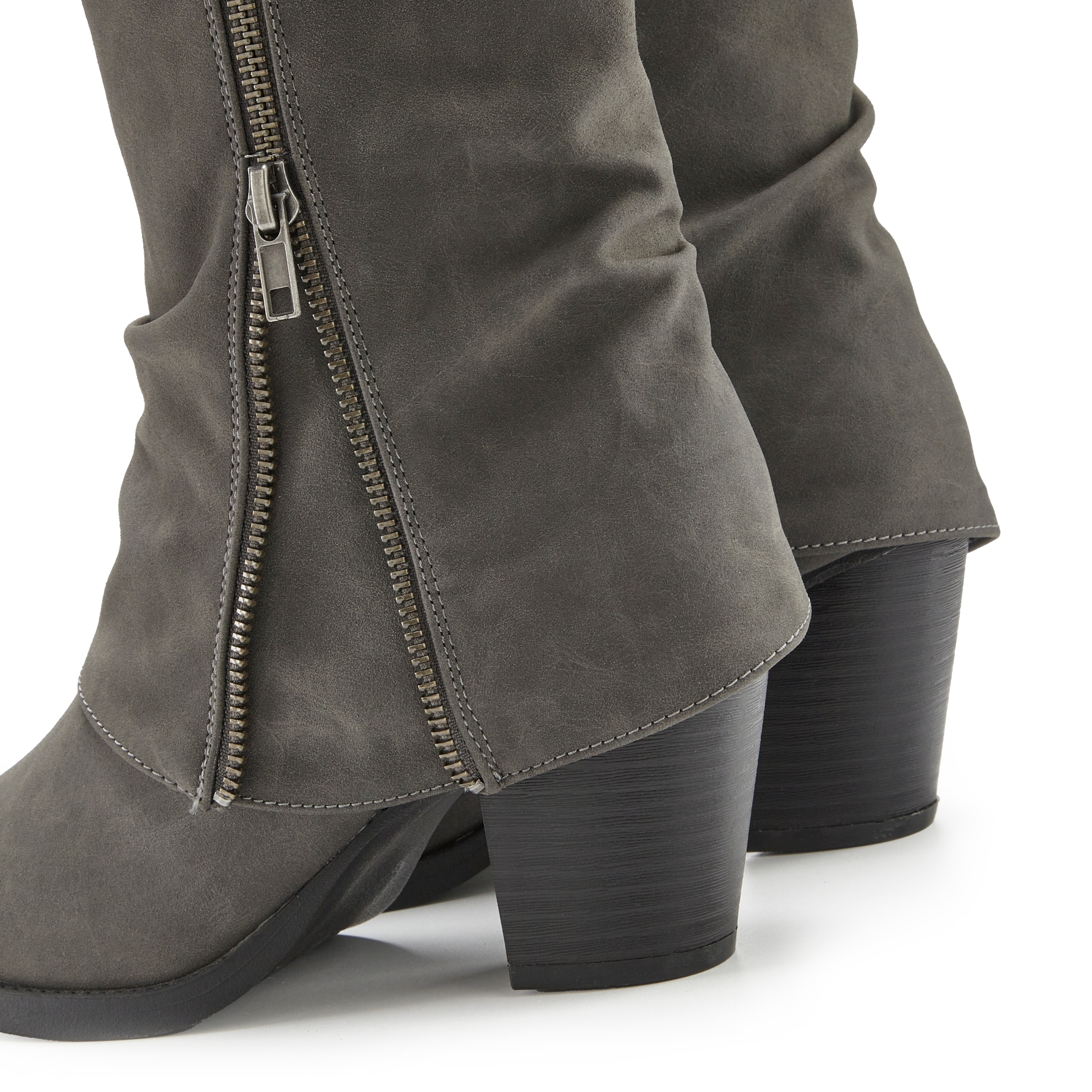 LASCANA Stiefel »Stiefelette, Boots, Cowboy-Stiefel,«  NEU mit Blockabsatz und modischem Zierreissverschluss