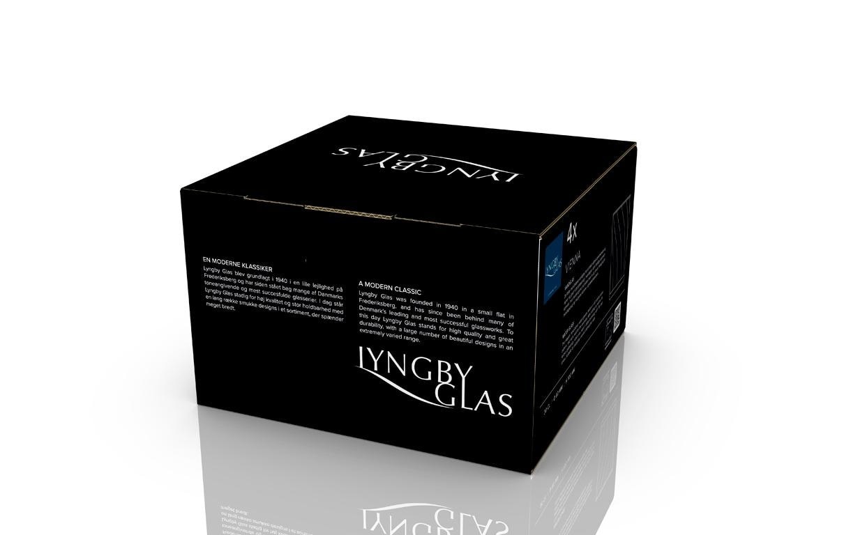 Glas »Lyngby Vienna 4 Stück, 30 cl«