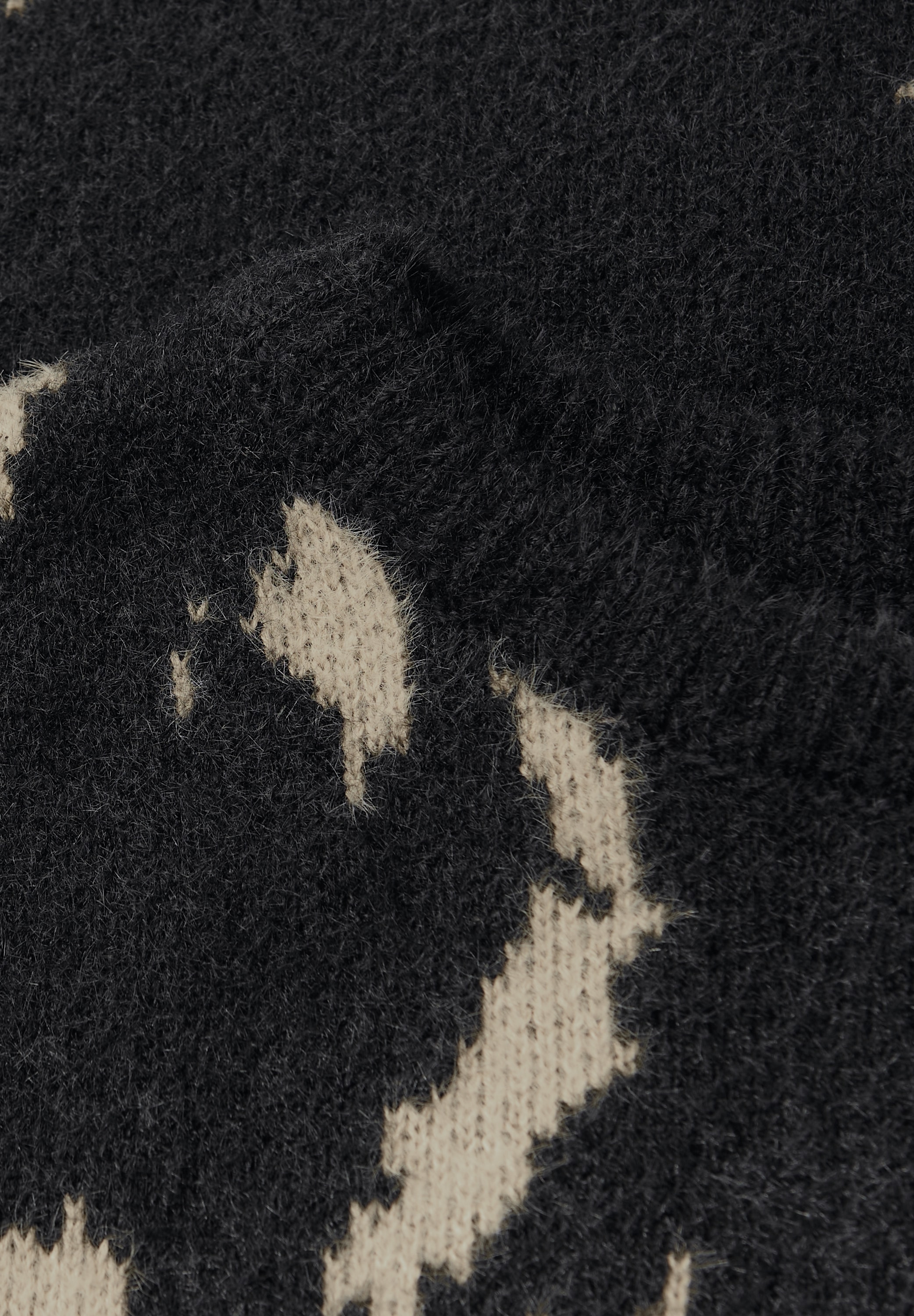 STREET ONE Pull à col rond gemustert