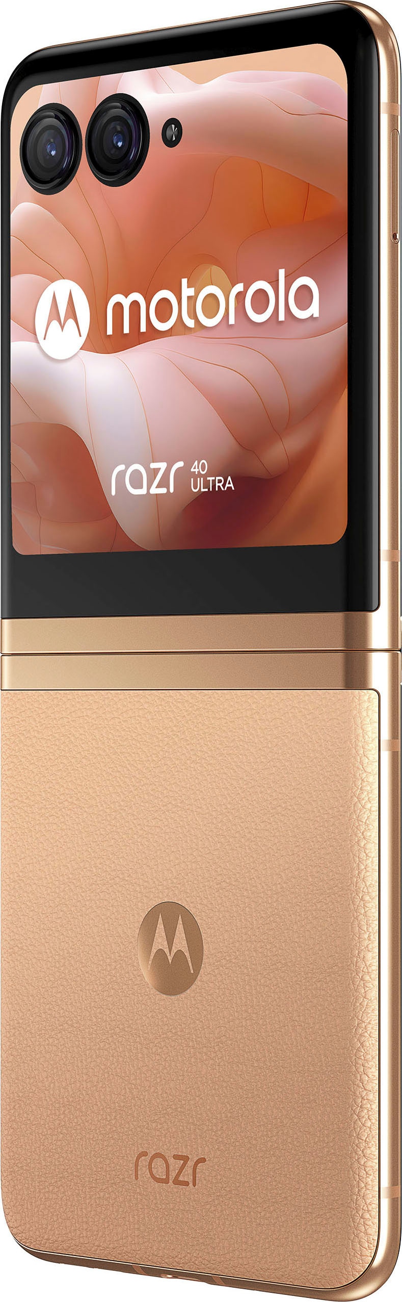 Motorola Smartphone »Motorola razr40 ultra« Peach Fuzz