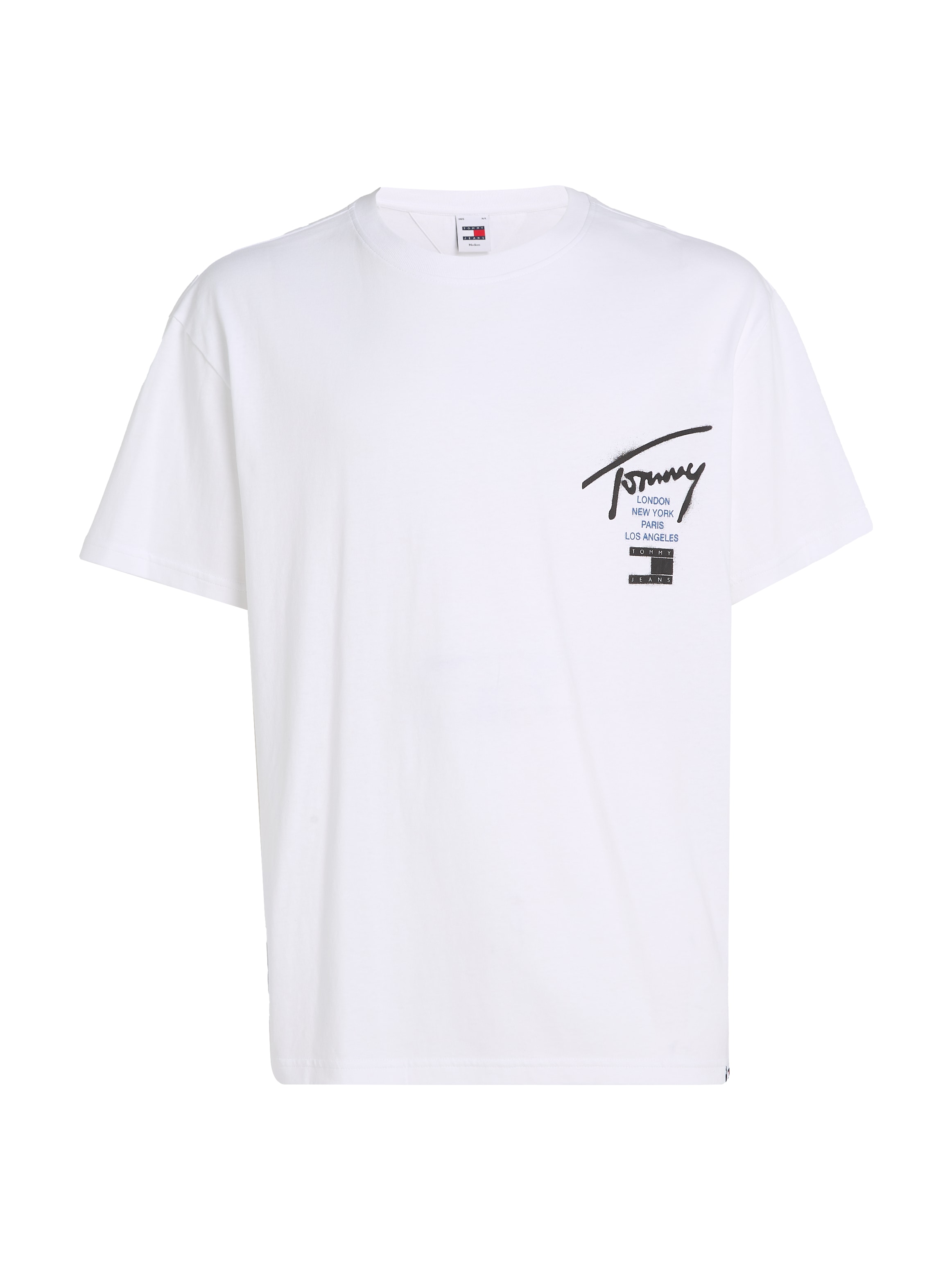 Tommy Jeans T-Shirt »TJM REG GRAFFITI SIG TEE EXT«, mit Logoschriftzug