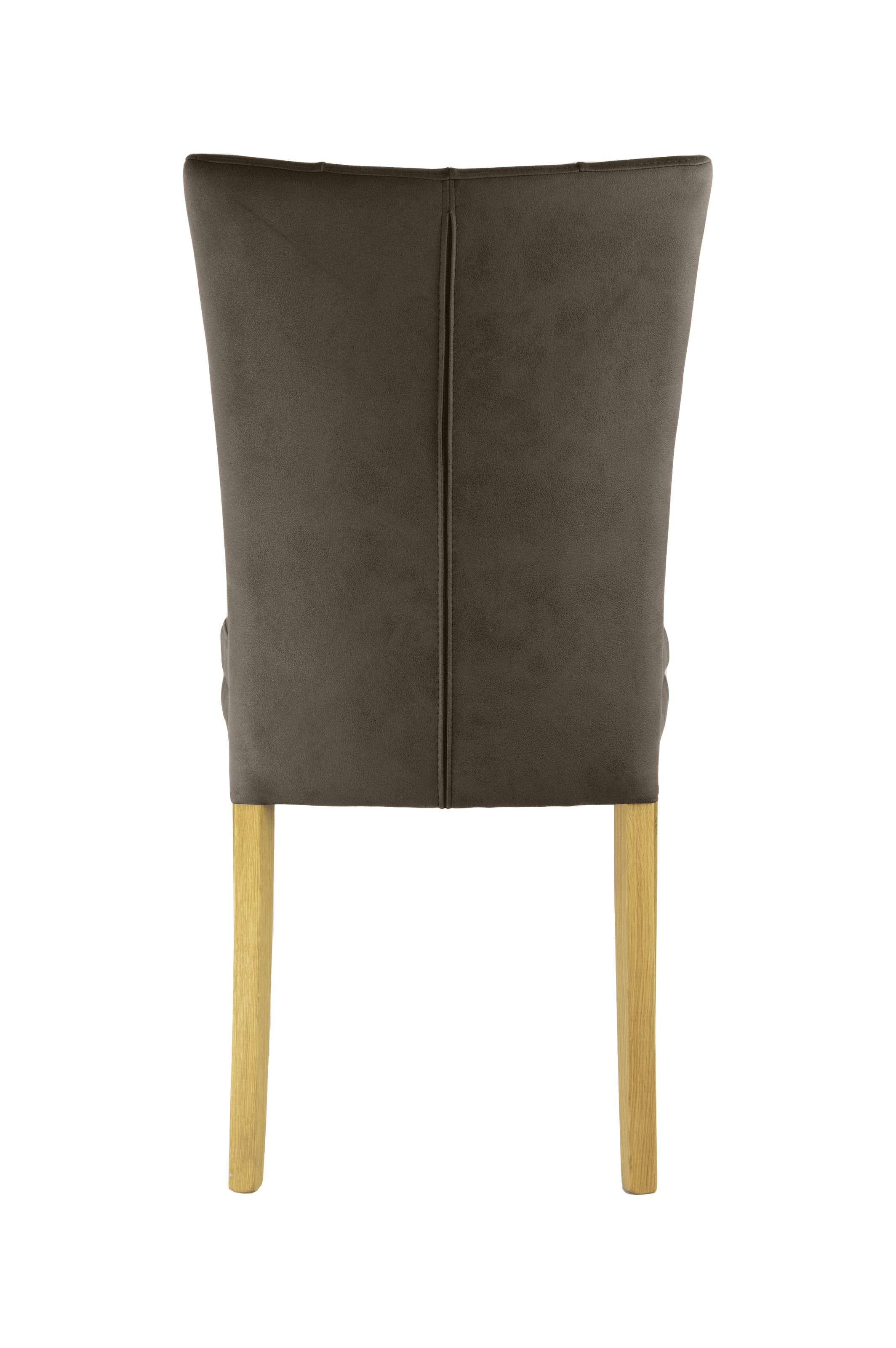 Home affaire 4-Fussstuhl »Colorado«, (Set), 2 St., Microfaser, bequeme Polsterung, Gestell Massivholz wenge oder eiche natur