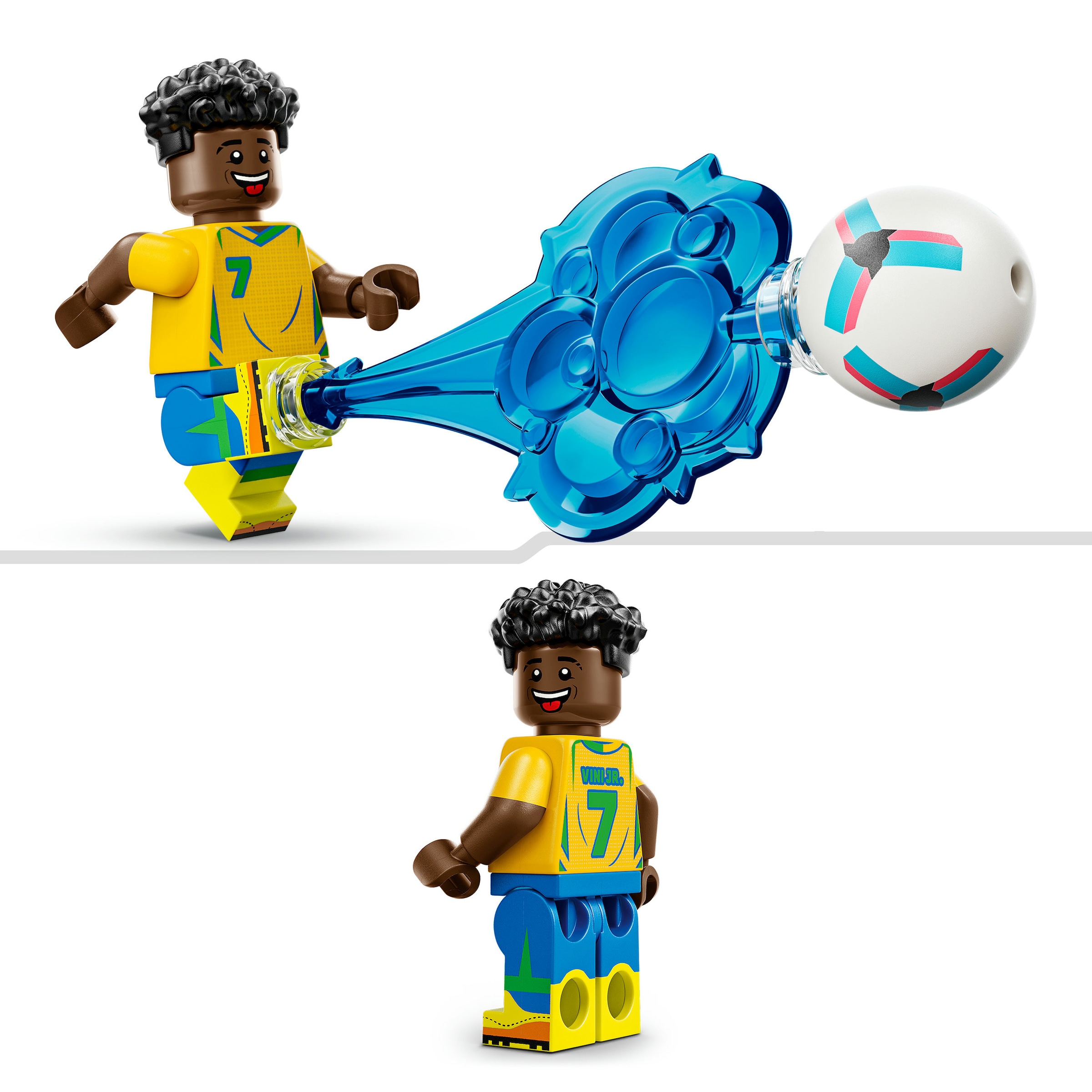 LEGO® Konstruktionsspielsteine »Vini Jr. – Fussball-Highlights (43027), LEGO Editions Football«