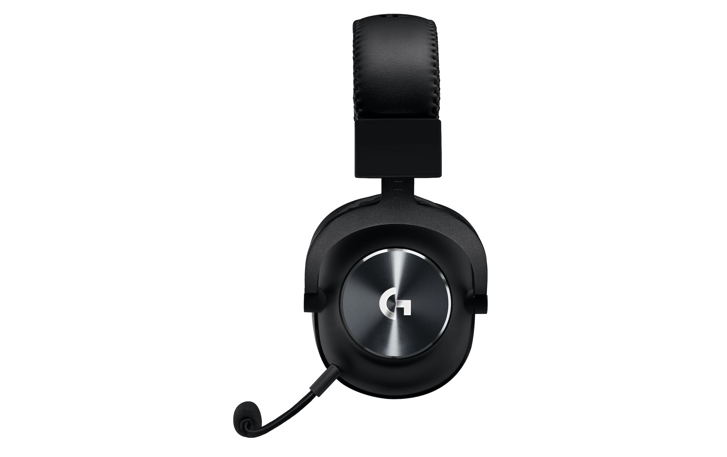 Logitech Gaming-Headset »G PRO X Gaming 7.1 Surround Schwarz«, Noise-Cancelling-Mikrofon abnehmbar