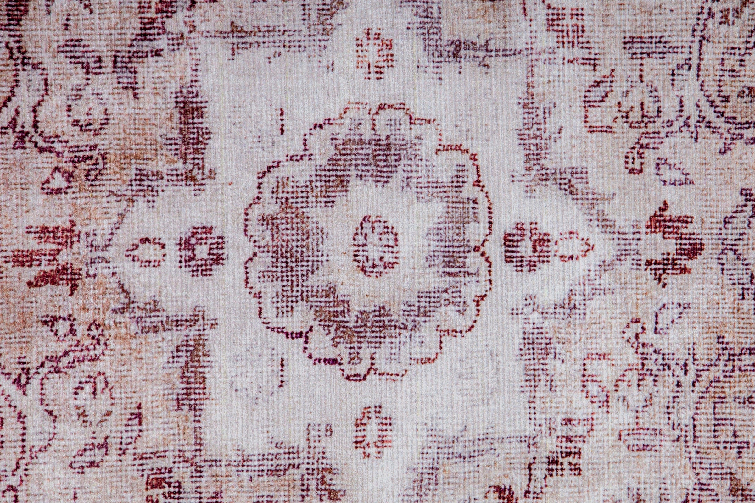my home Teppich »Rayan«, rechteckig, 9 mm Höhe, Orient-Design, Vintage, Kurzflor, Teppich mit Bordüre