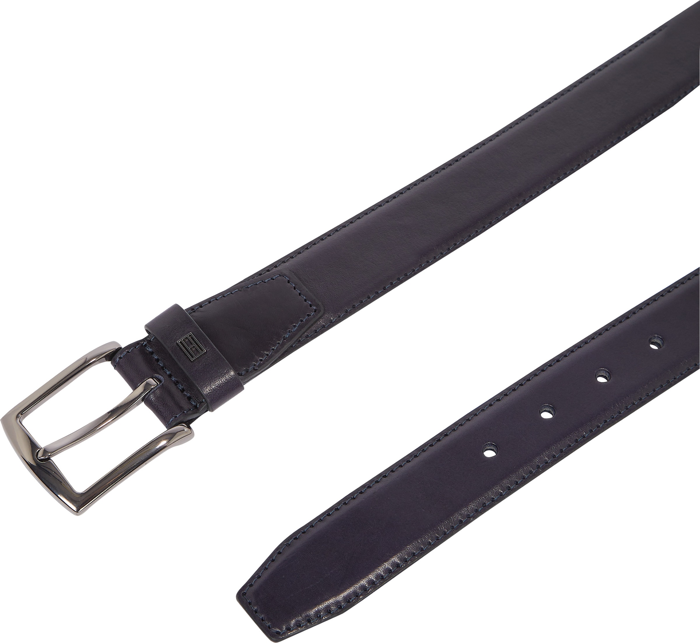Tommy Hilfiger Ledergürtel »DENTON ELEVATED 3.5«, Grössenverstellbar