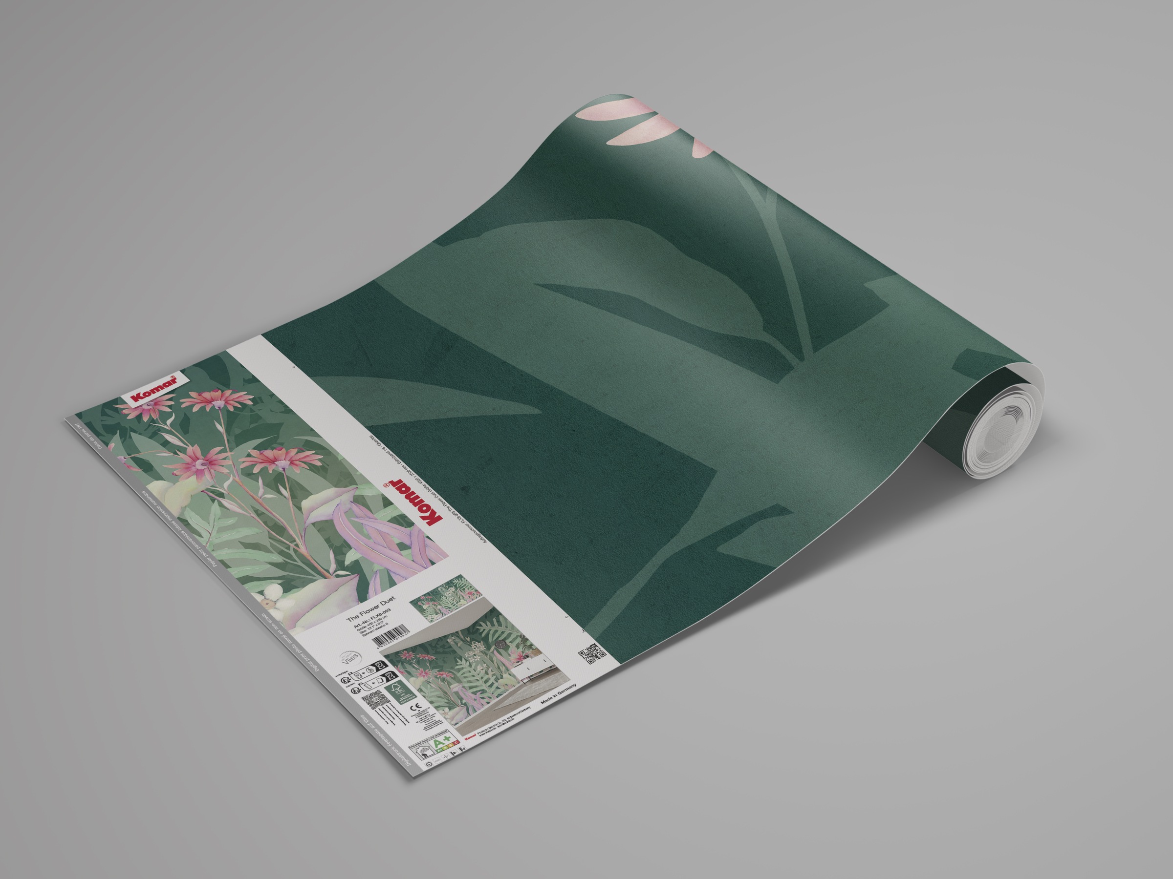 Komar Papier peint photo »Komar Vlies Fototapete - The Flower Duet - Grösse 400 x 250 cm« imprimé