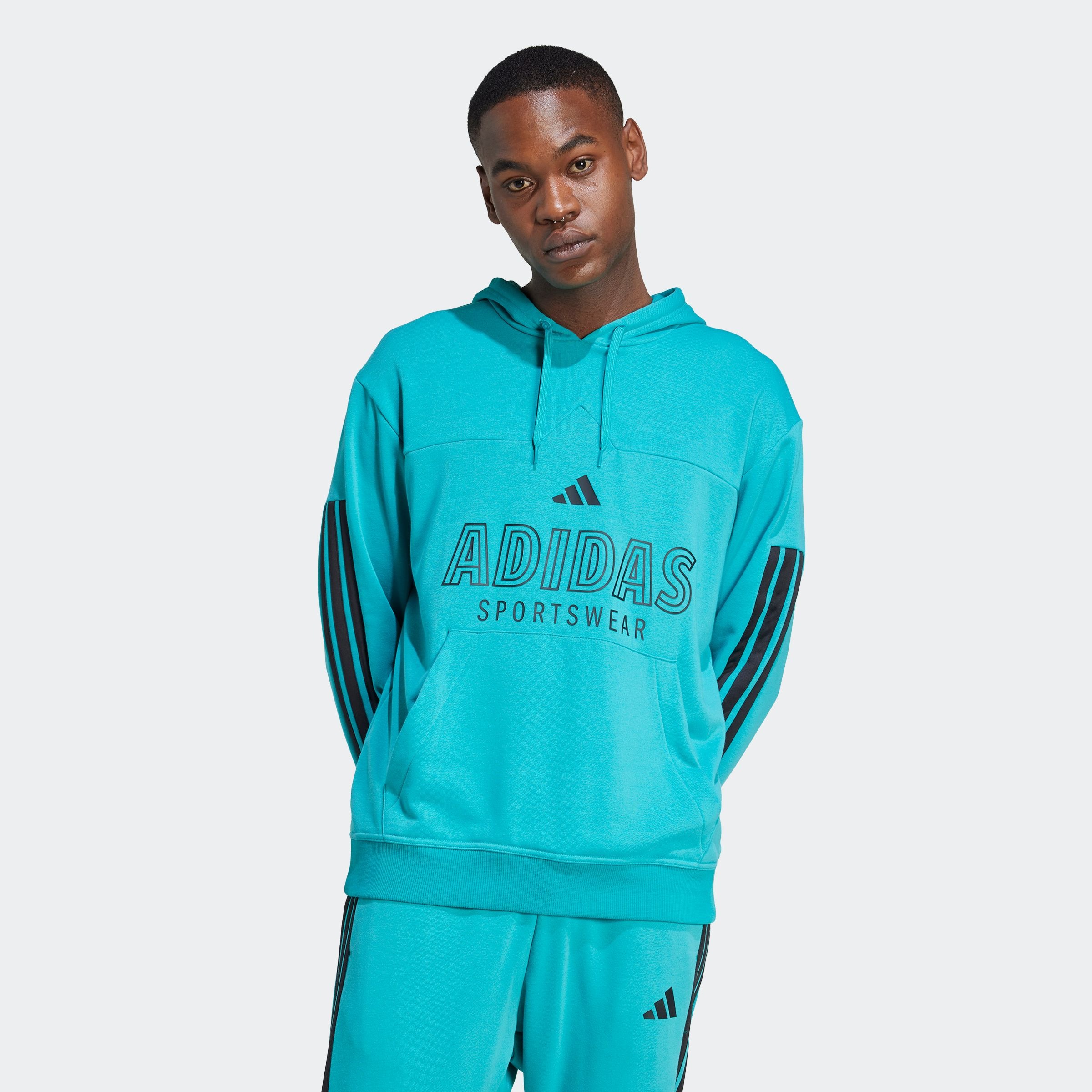 Image of adidas Sportswear Kapuzensweatshirt "HOUSE OF TIRO FRENCH TERRY HOODIE"