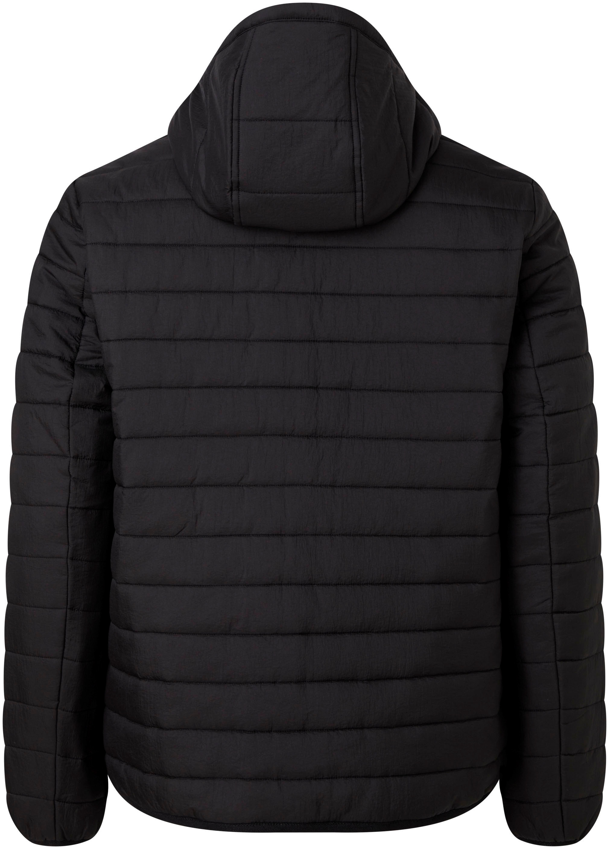 Calvin Klein Steppjacke »QUILTED CRINKLE JACKET HOOD«, mit Kapuze