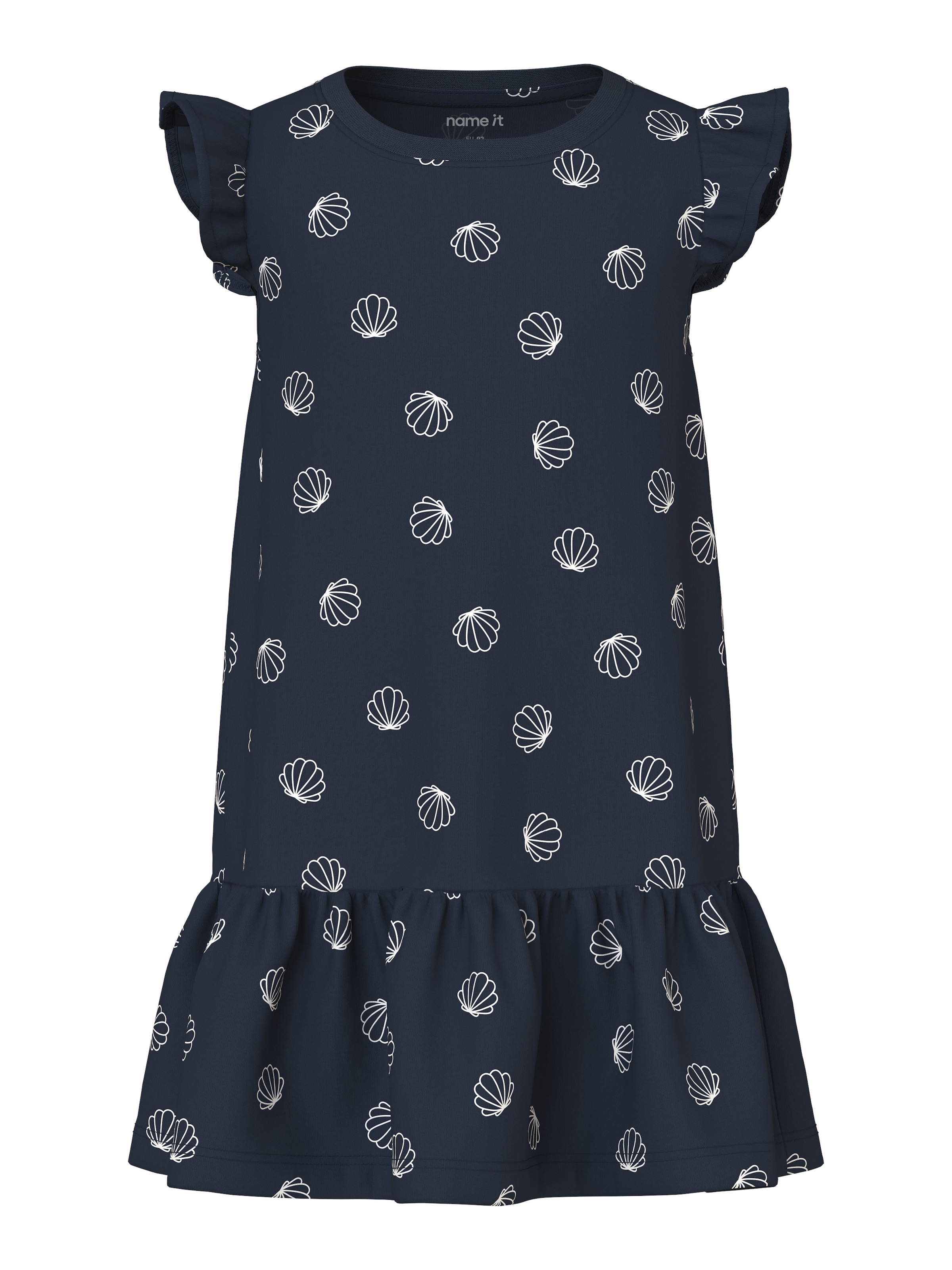 Name It Mini-robe »NMFVIDA CAPSL DRESS« mit Volants und im sommerlichen Alloverdruck
