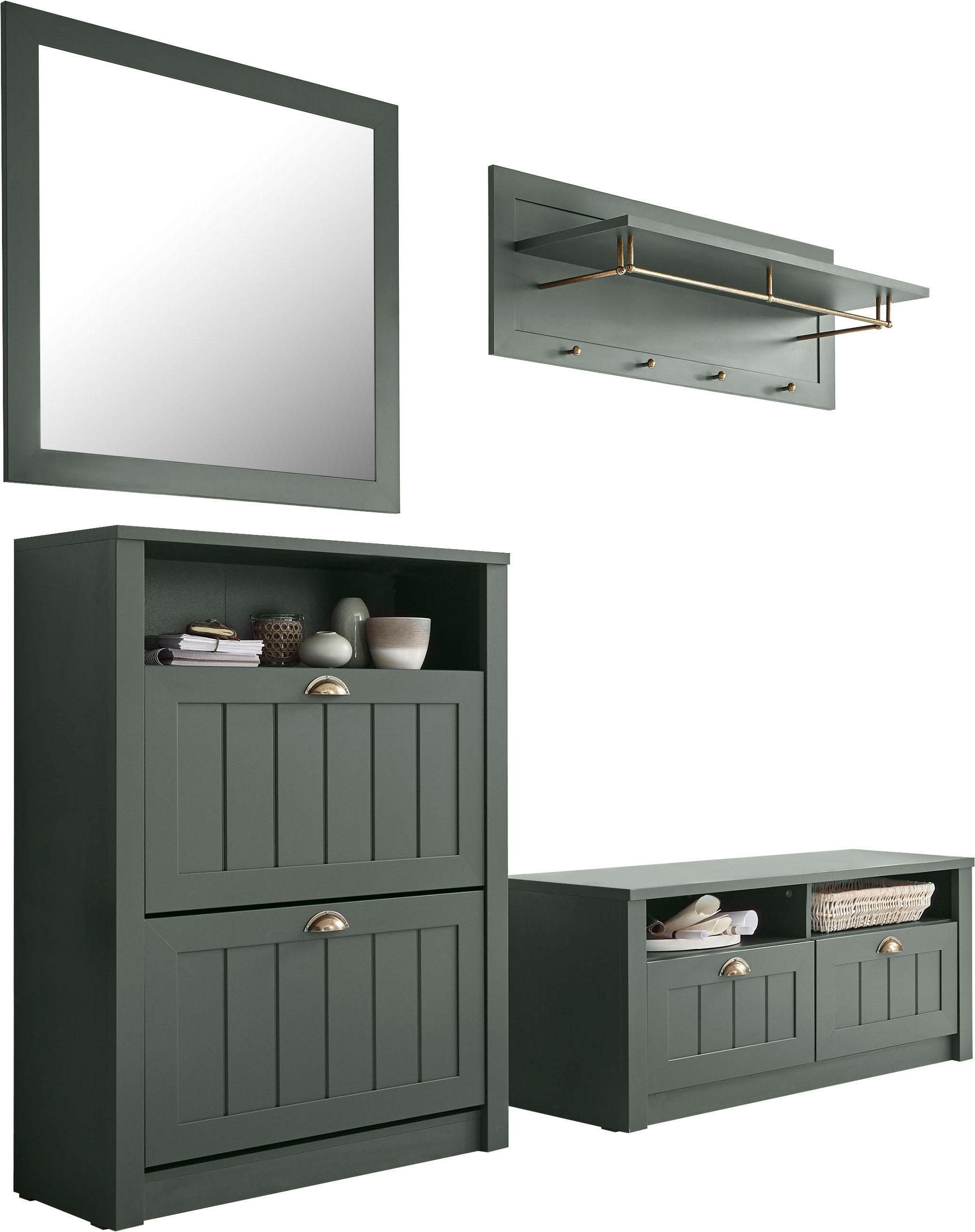 Home affaire Garderobenschrank-Set »ASCOT«, 4-teilig