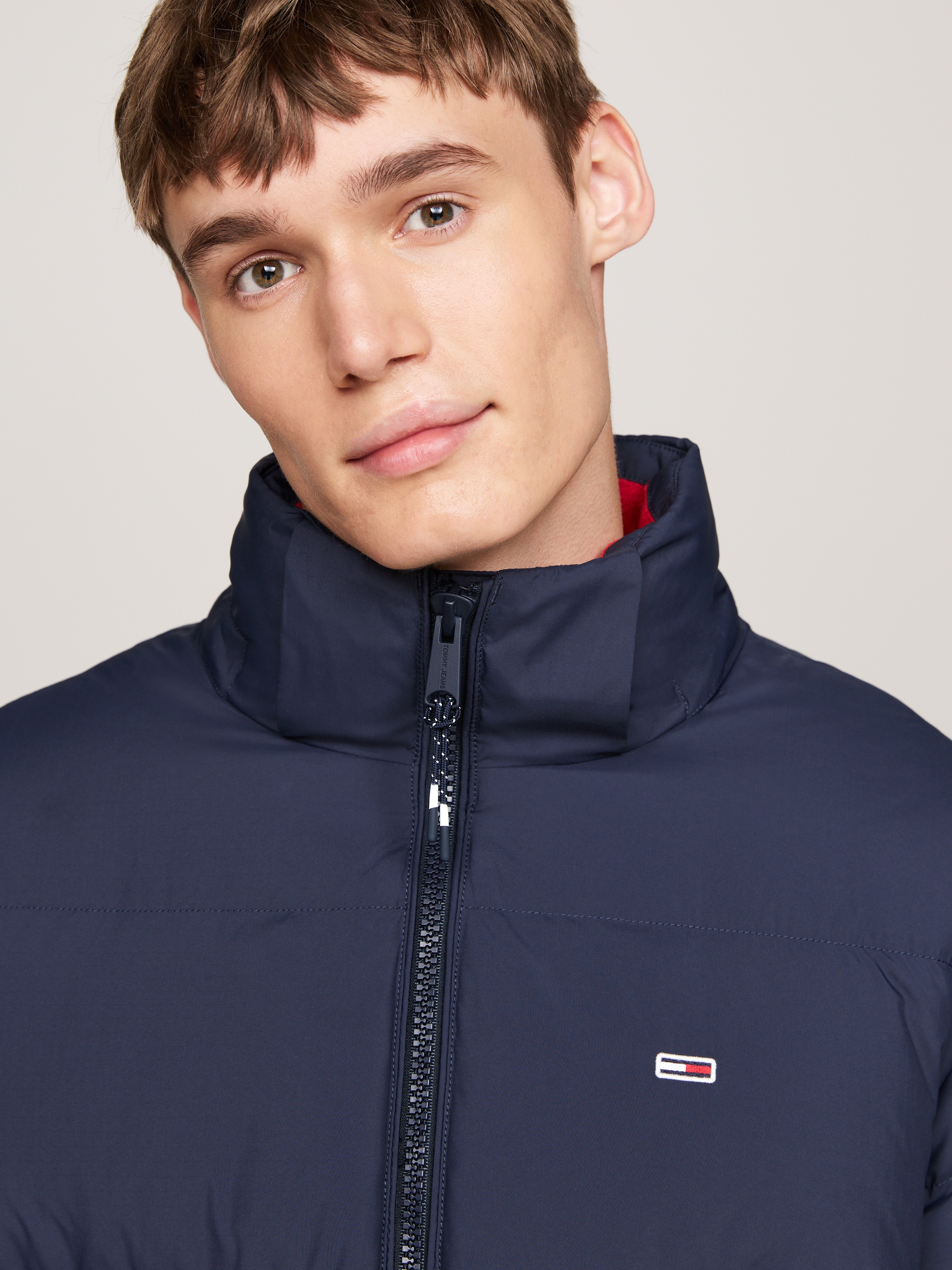 Tommy Jeans Steppjacke »TJM ESSENTIAL DOWN PARKA«, mit Kapuze, mit Kapuze