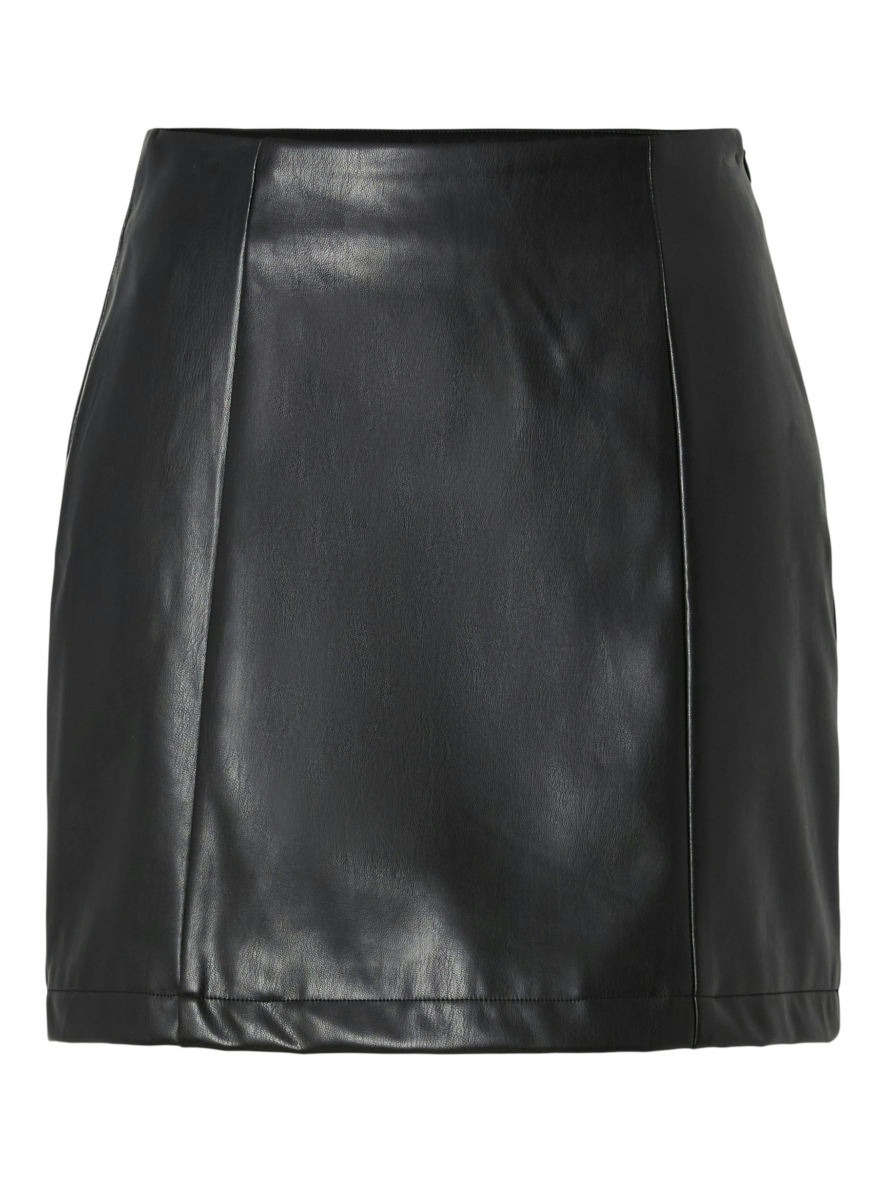 Image of pieces Minirock "PCVERA HW SHORT SKIRT NOOS WB PU" mit leicht glänzender Optik