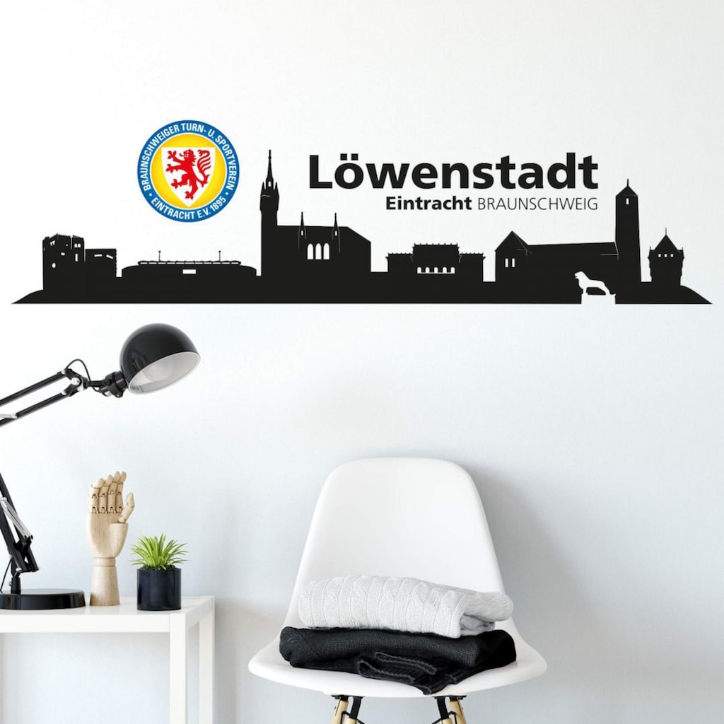 Wall-Art Wandtattoo »Eintracht Braunschweig Skyline«, (1 St.)