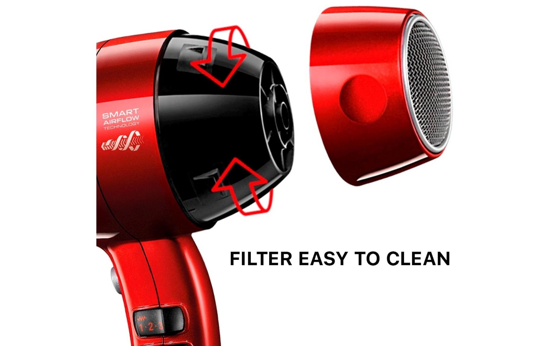 Valera Haartrockner »Swiss Silent Jet 8500 Metalic Red« 2.000 W