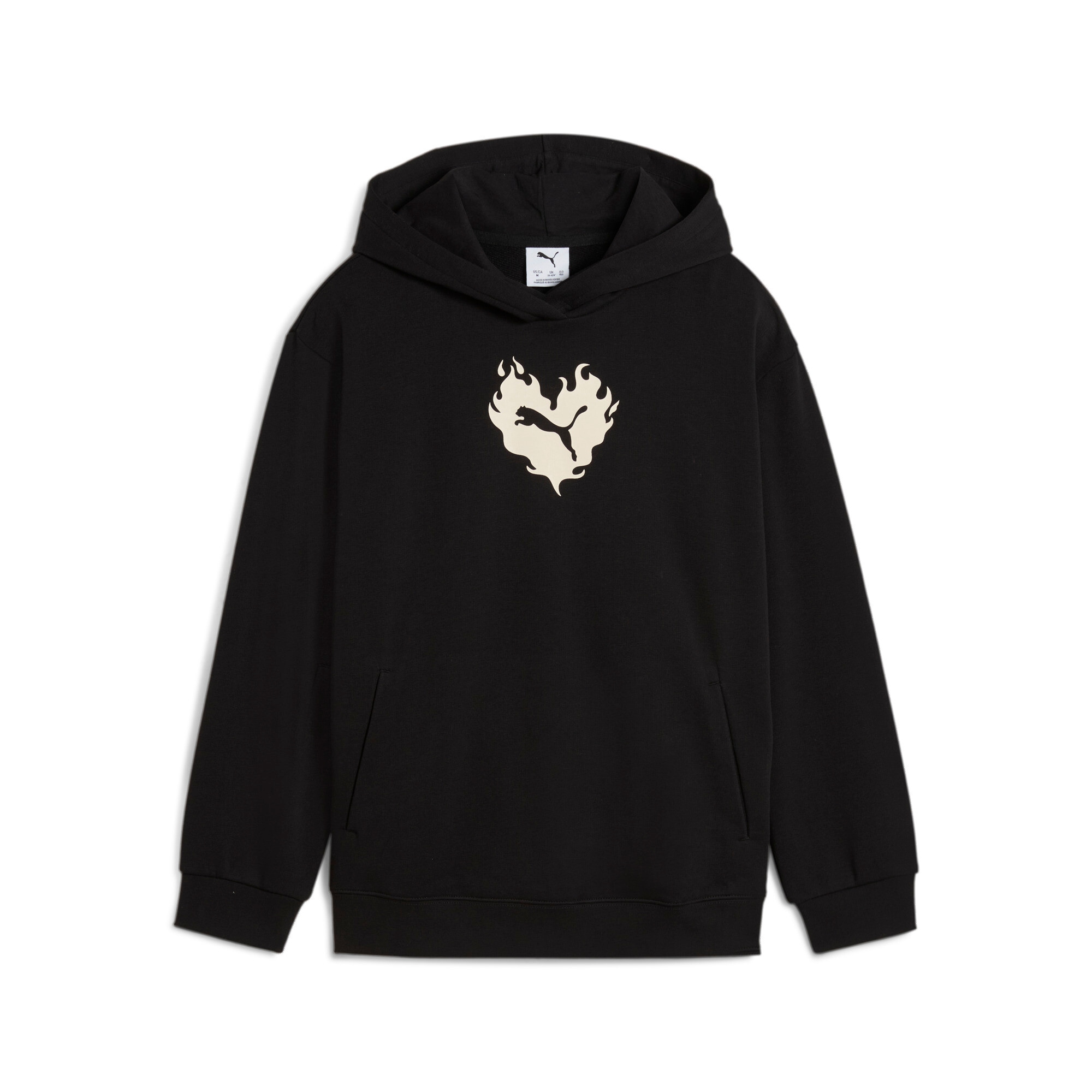 PUMA Kapuzensweatshirt »FLAMING LOVE HOODIE TR G«