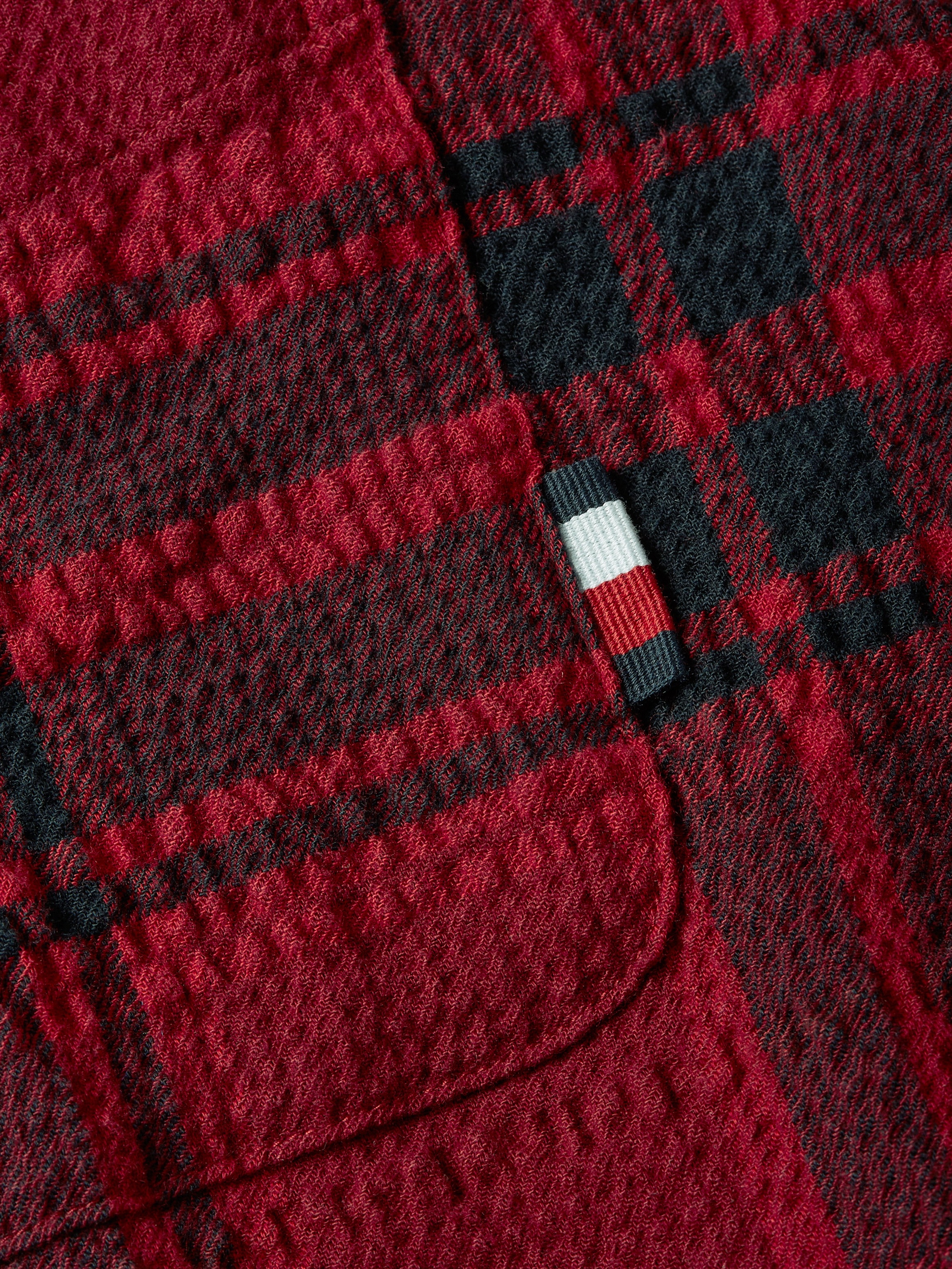 Tommy Hilfiger Langarmhemd »TONAL TARTAN SHIRT«