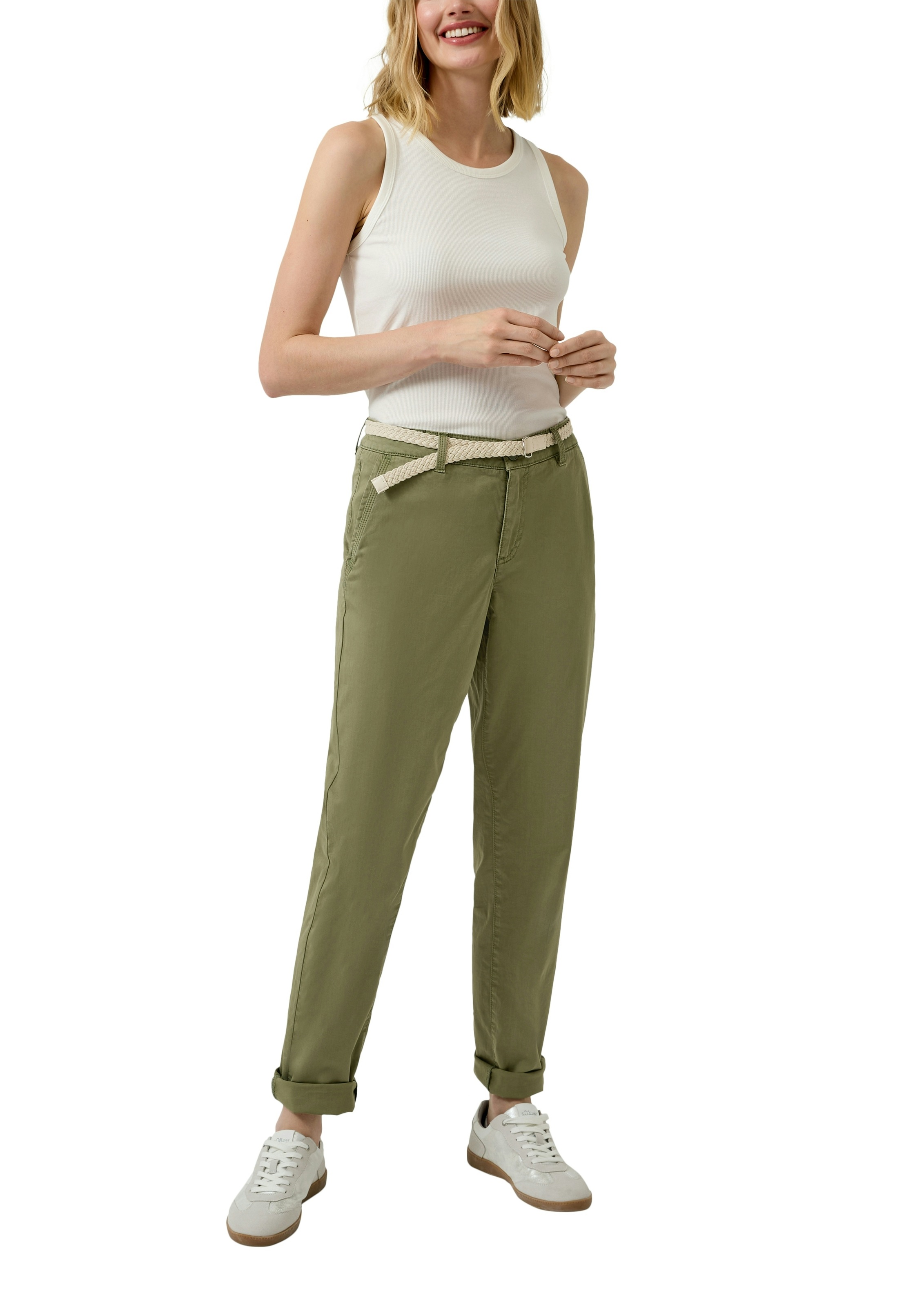 s.Oliver Chinos  avec ceinture