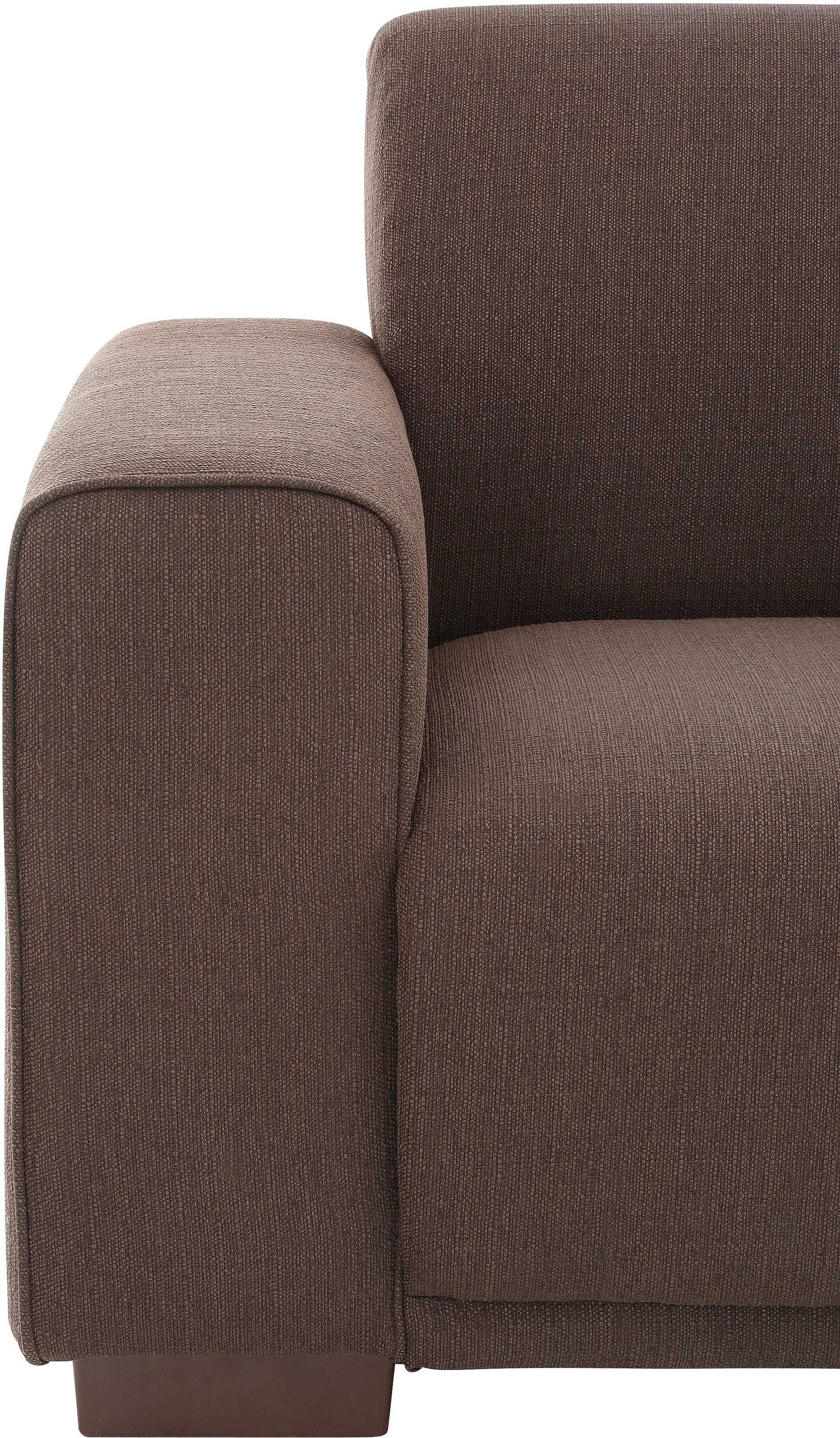 Home affaire Ecksofa »BORNHOLM L-Form mit Recamiere, Masse B/T/H: 234/162/85 cm«, Recamiere links oder rechts bestellbar, Wellenfederung, inkl. 2 Kissen