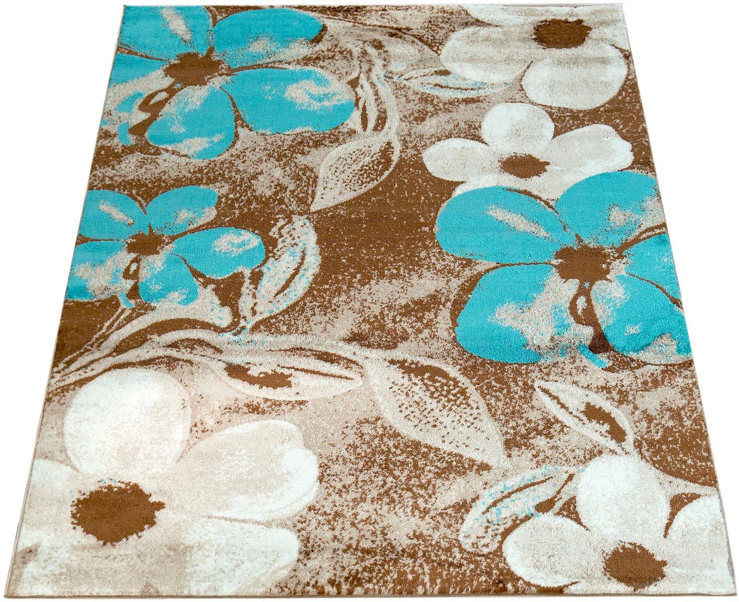 Image of Paco Home Teppich »Metro 157«, rechteckig, 13 mm Höhe, Kurzflor, Wohnzimmer bei Ackermann Versand Schweiz