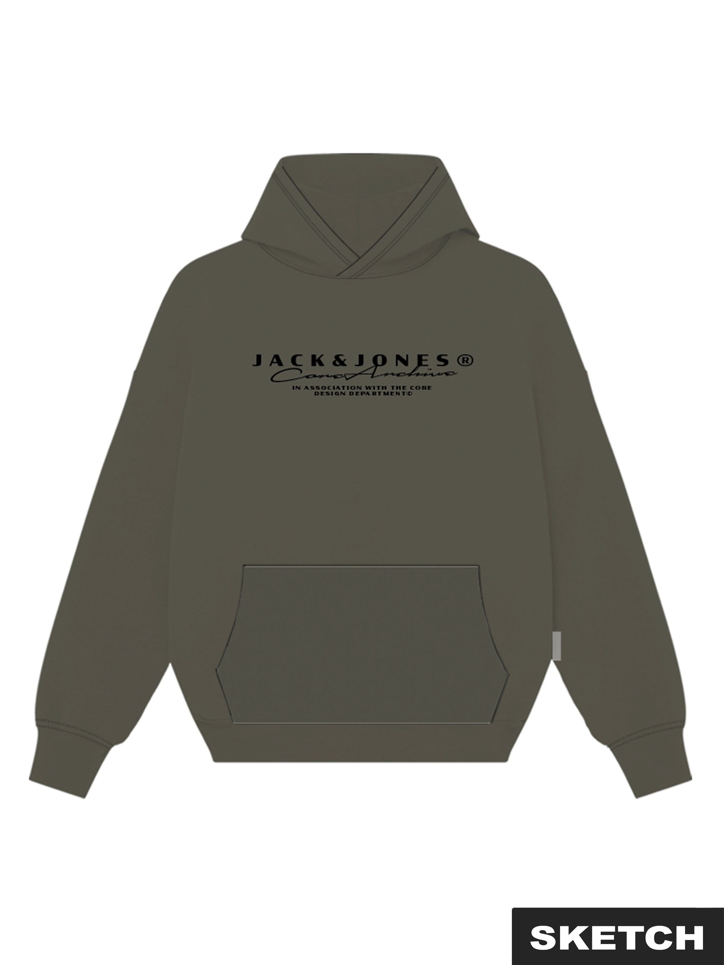 Image of Jack & Jones Kapuzensweatshirt "JCOPOINT BRANDING SWEAT HOOD FST"