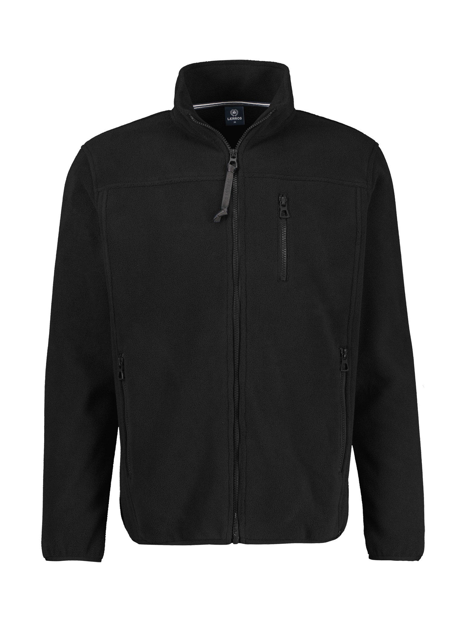 LERROS Sweatjacke, Polarfleece-Jacke mit Reissverschluss