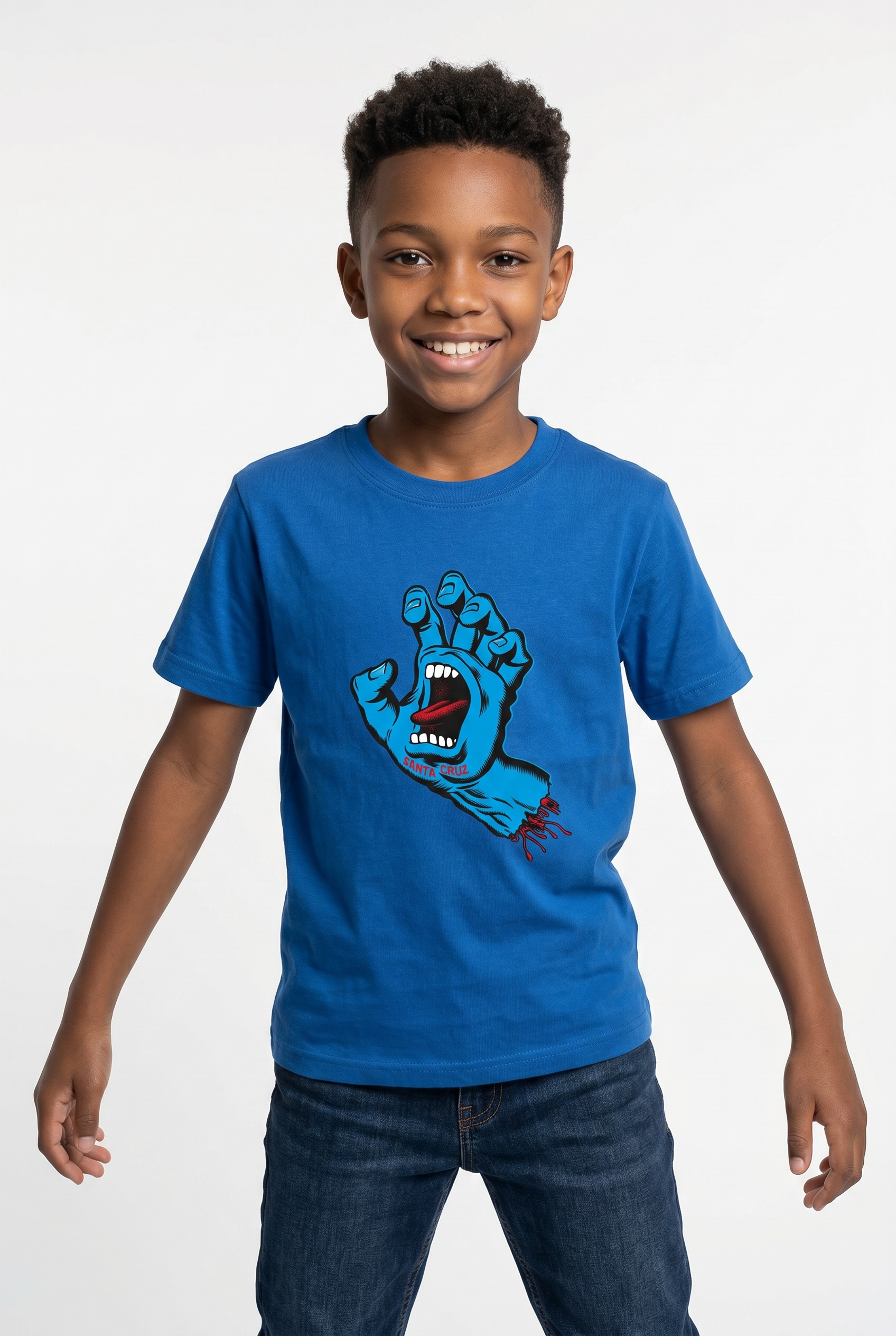 Image of Santa Cruz T-Shirt aus Baumwolle, leichtes Material, für den Alltag