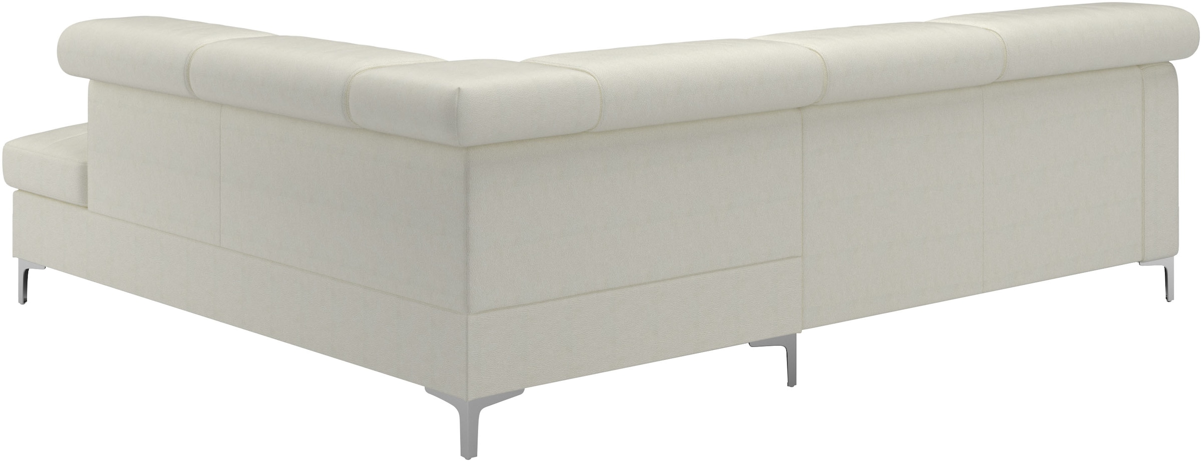 COTTA Ecksofa »Sammy L-Form«, mit Kopfteilverstellung, wahlweise mit Bettfunktion & Bettkasten