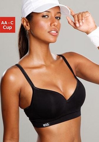 Image of H.I.S Sport-BH mit Push-up-Kissen