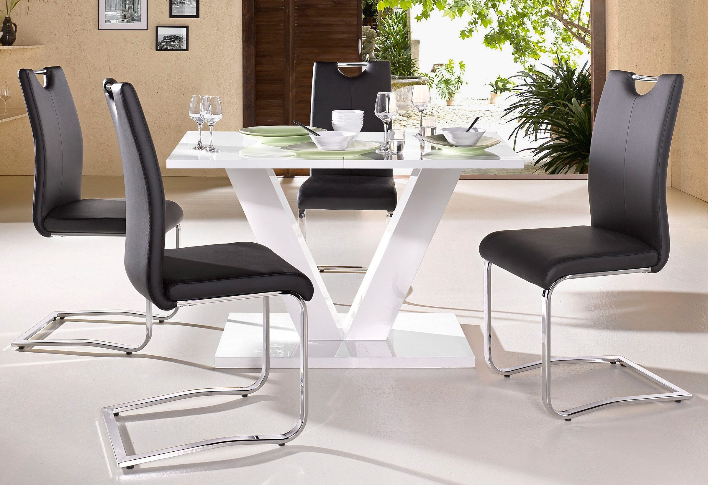 INOSIGN Esstisch »ausziehbar Andy, TOPSELLER!« Tisch, Esstisch, OTTOs Choice,  mit Auszugsfunktion,  2 Breiten (140-180 cm oder 180-220 cm)