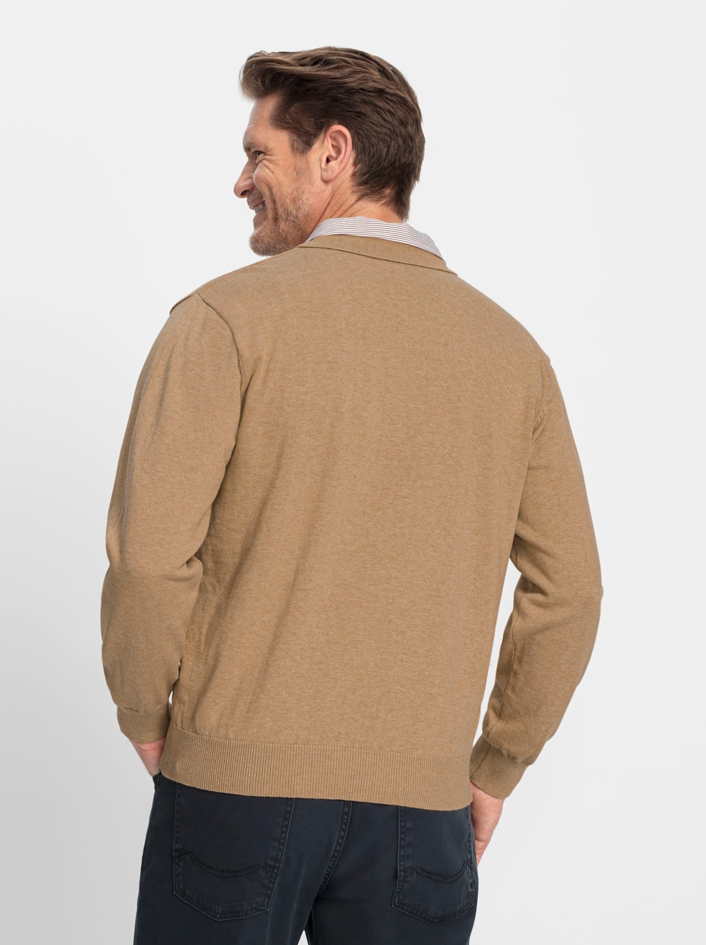 Marco Donati Polokragenpullover »Polopullover«
