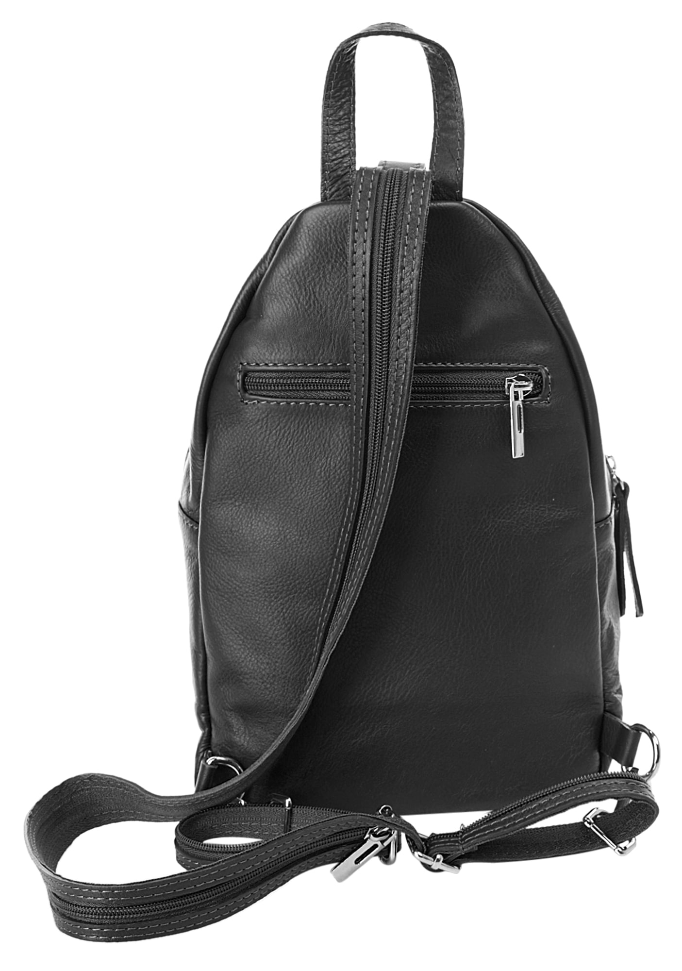 Samantha Look Cityrucksack, echt Leder, Made in Italy