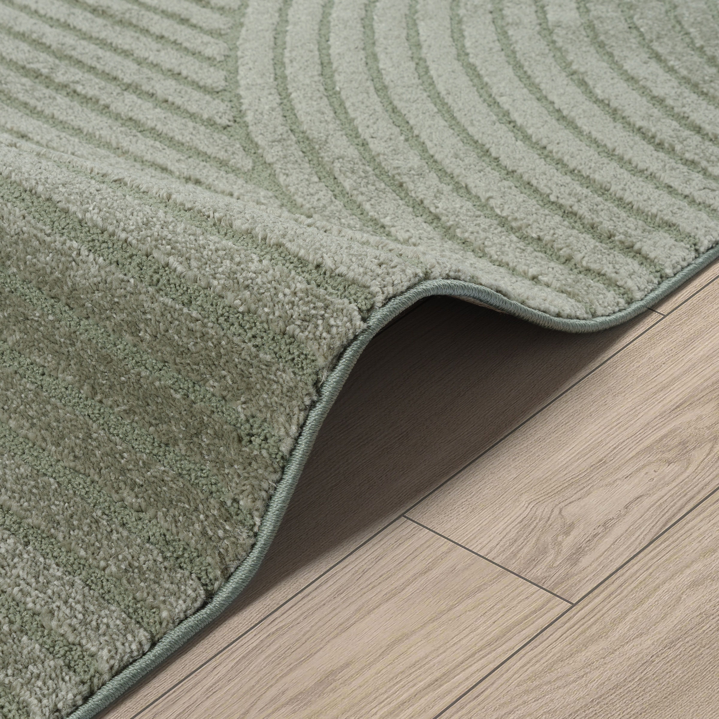 GOODproduct Designteppich »Eliaan 3D Optik/Hoch-Tief Effekt« rechteckig 14 mm Höhe hohe Flordichte und angenehm weich, Teppich Wohnzimmer Boho Design