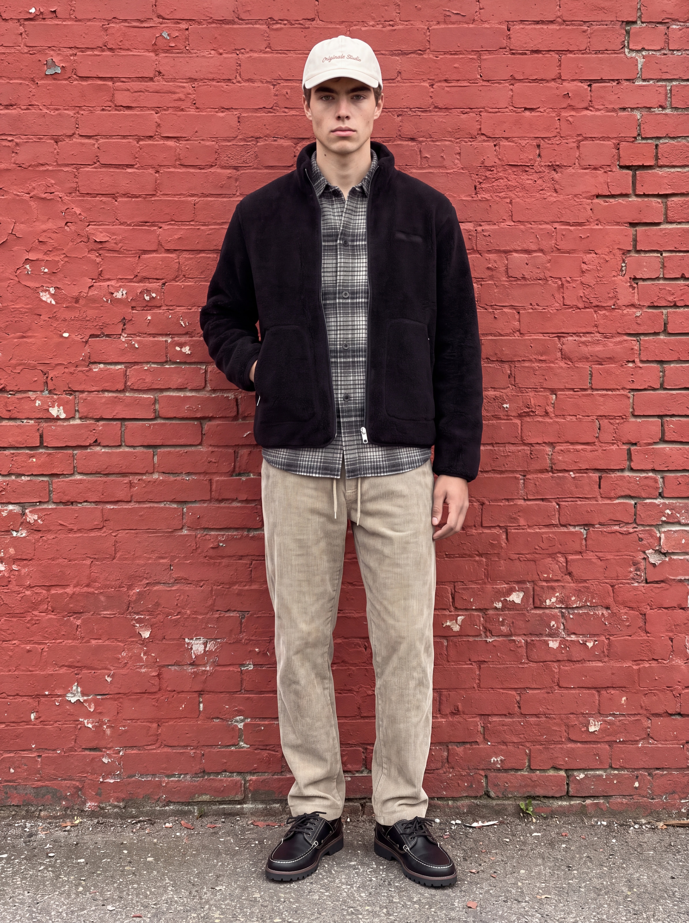 Jack & Jones Pantalon à enfiler »JPSTKANE HEATH CORDUROY JOGGER SN«  Coton