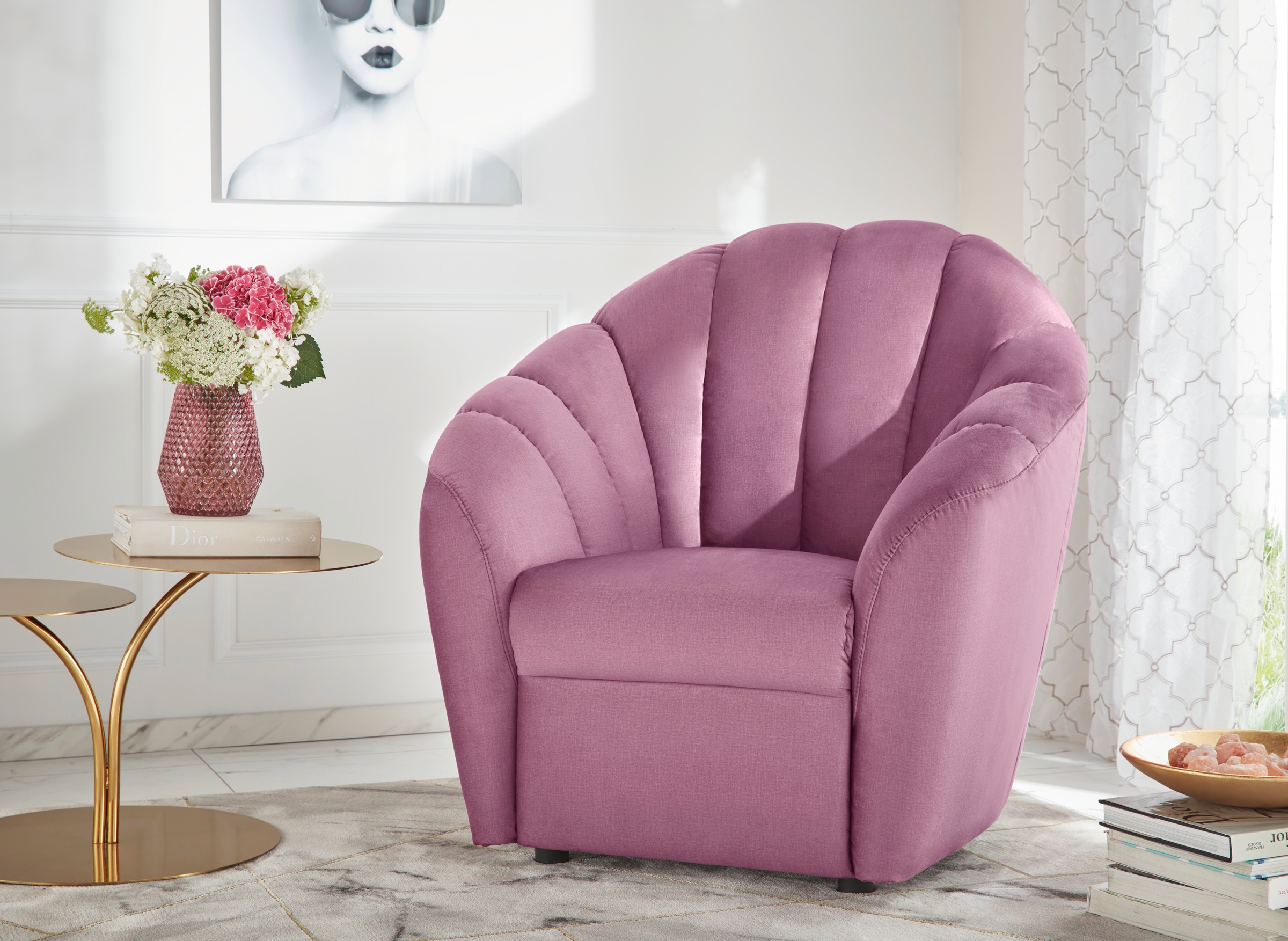 Image of Leonique Sessel »Élian«, mit hoher Rückenlehne bei Ackermann Versand Schweiz