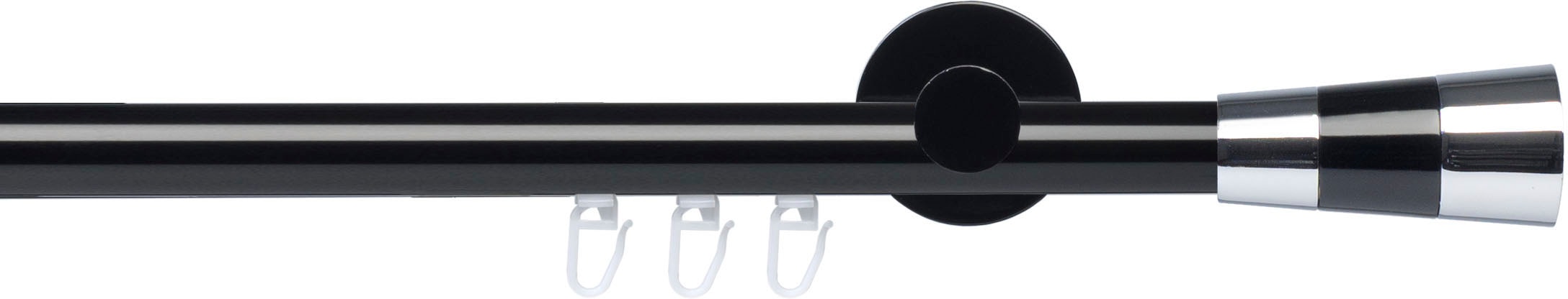 Image of Liedeco Gardinenstange "Innenlaufgarnitur 20 mm Piano Granada" Ø 20 mm 1 läufig-läufig Fixmass Gardinenstange Komplett
