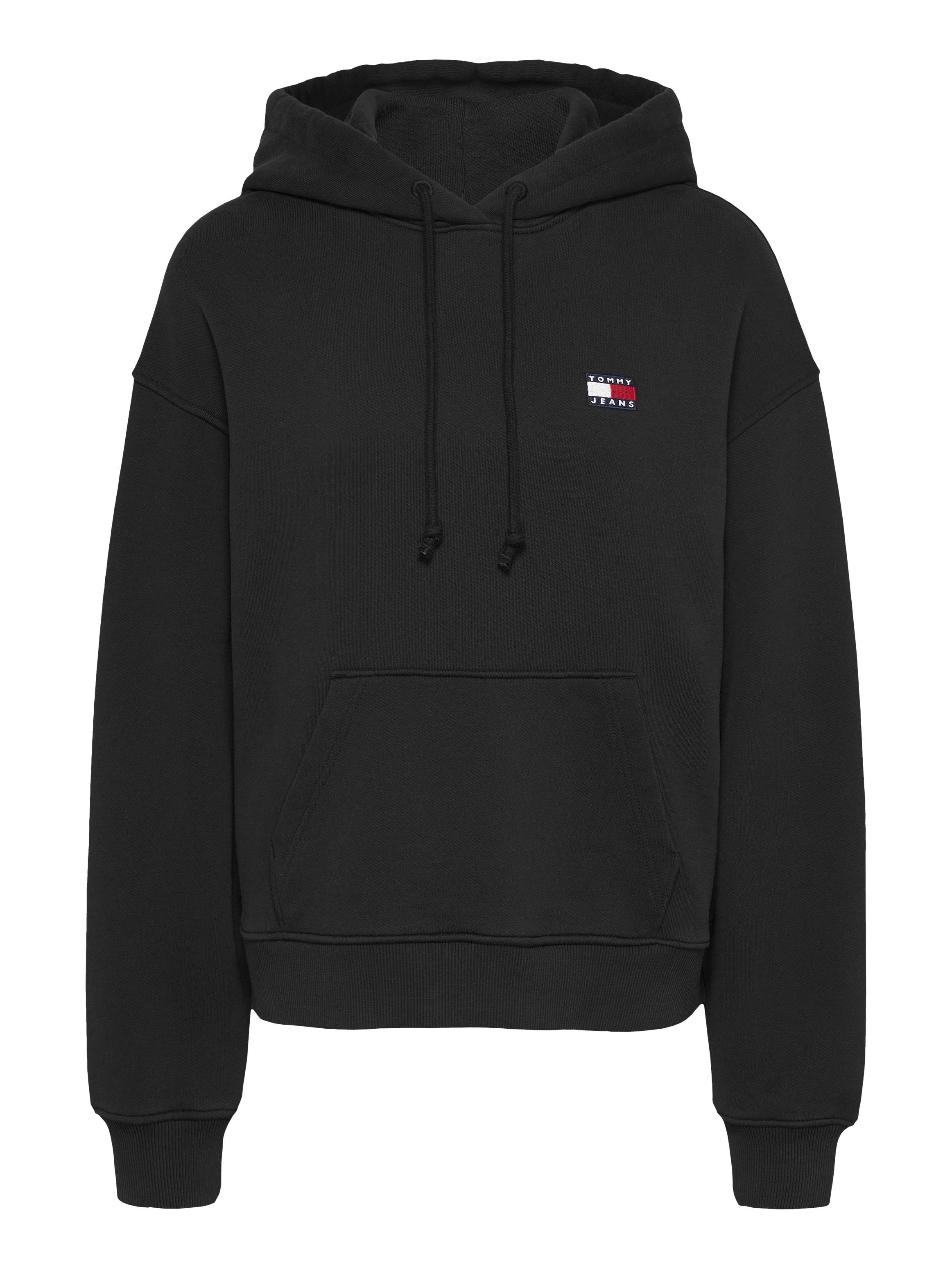 Tommy Jeans Curve Kapuzensweatshirt »TJW BXY BADGE HOODIE EXT«, in Grossen Grössen, Kapuze, Badge