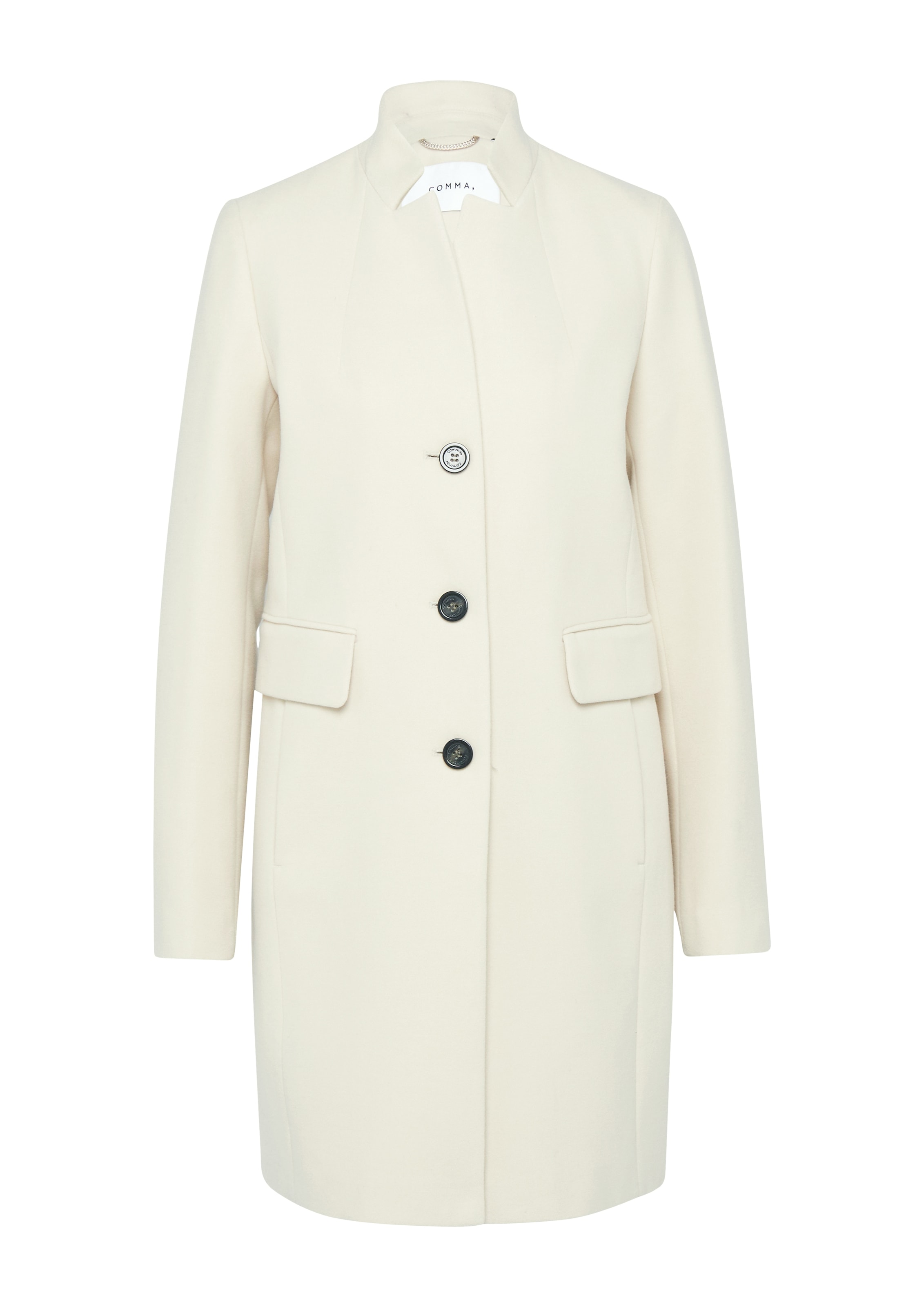 Comma Manteau long mit Reverskragen