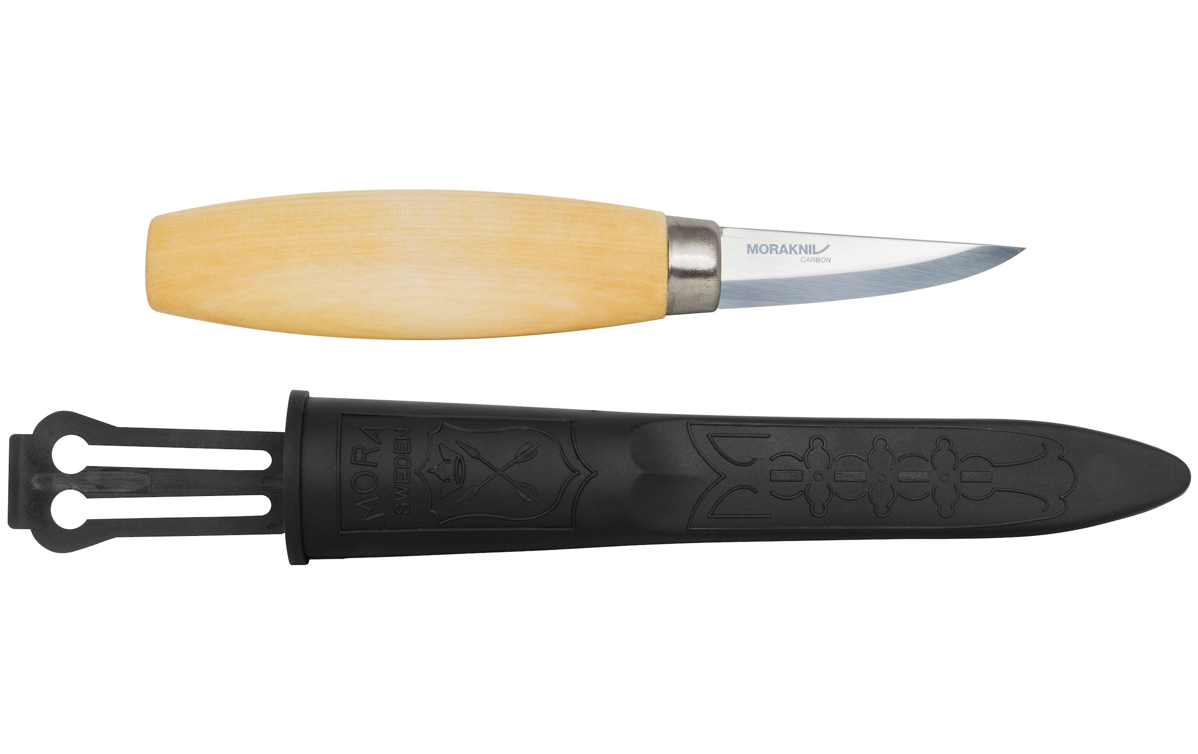 Taschenmesser »morakniv Woodcarving 120 C Natural«