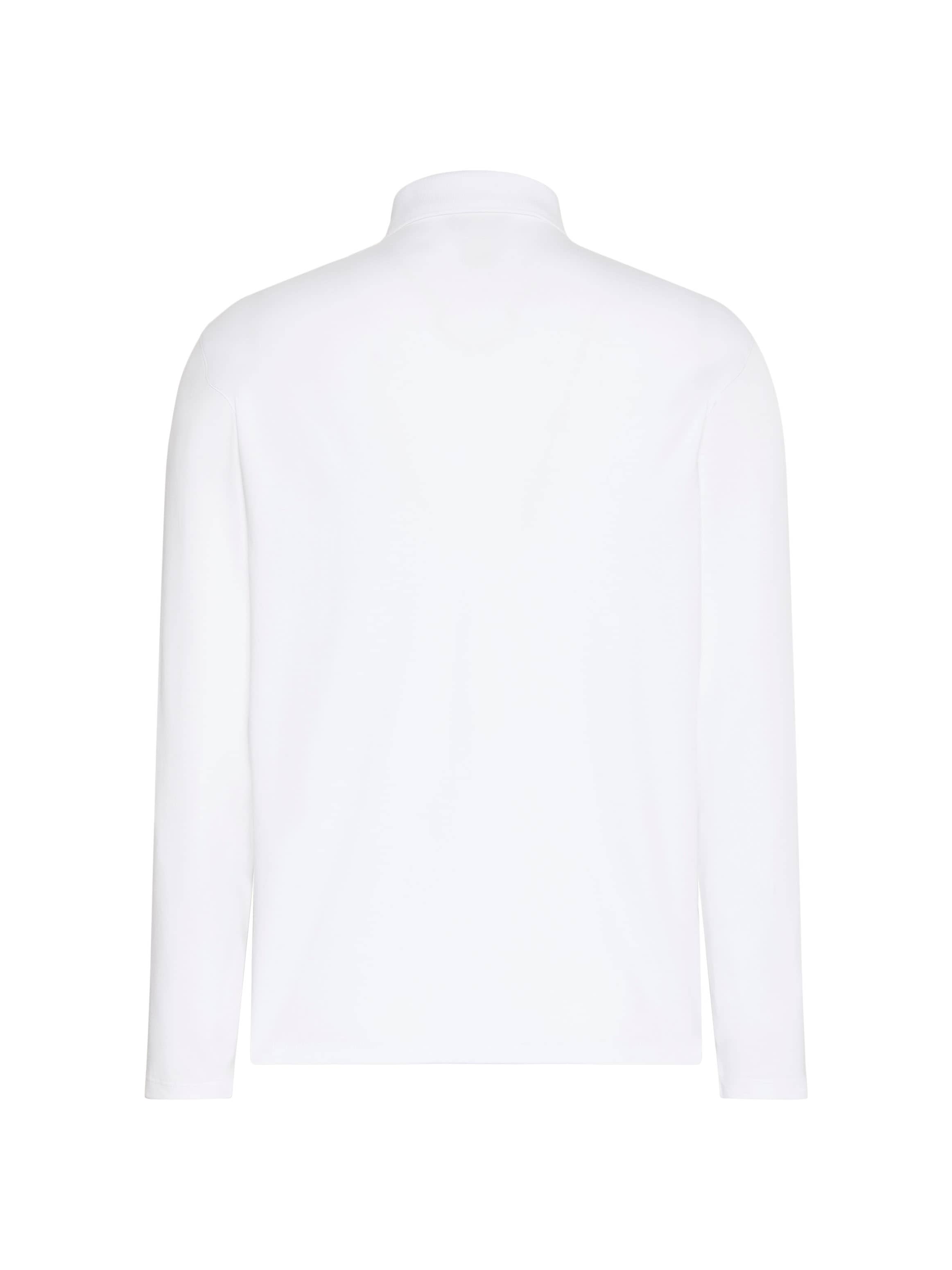 Calvin Klein Polo à manches longues »LS SUPIMA COTTON SOLID POLO« regular fit mit Rundhalsausschnitt