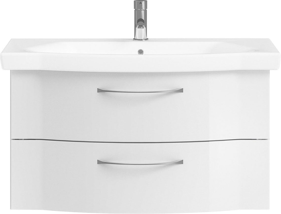 Image of Saphir Badmöbel-Set "6005 Sprint Keramik-Waschtisch, 97 cm breit" 1 Stk. tlg.