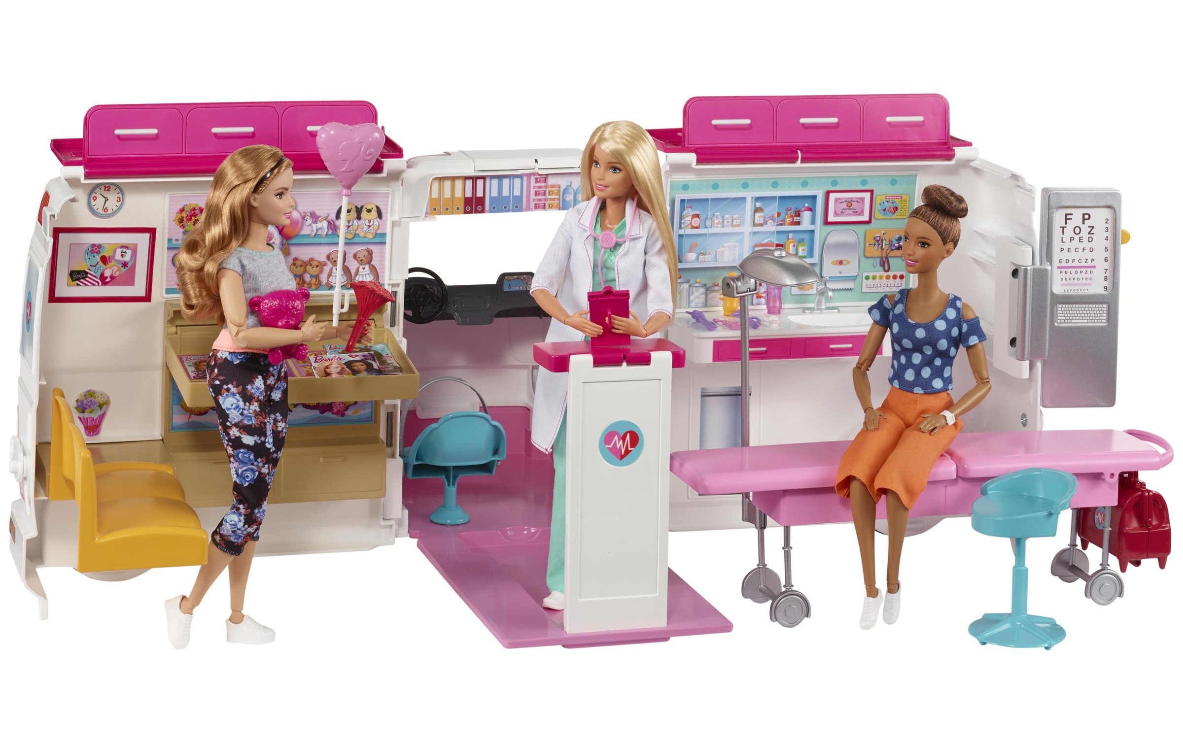 Barbie Spielwelt »Krankenwagen mit Licht und Geräuschen«