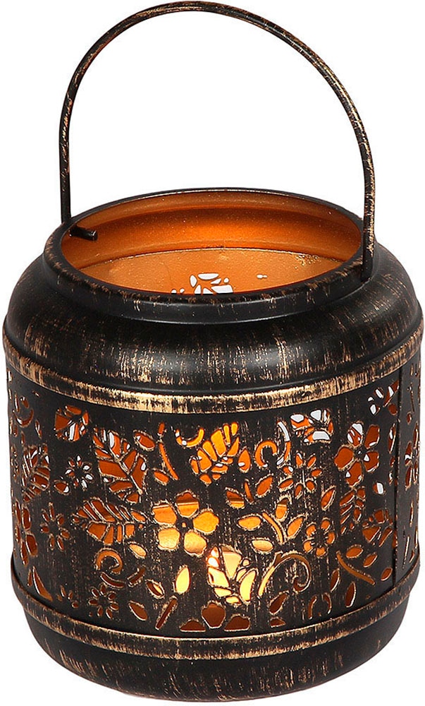 Image of Ambiente Haus Kerzenlaterne "Laterne aus Metall - (H) 20cm"