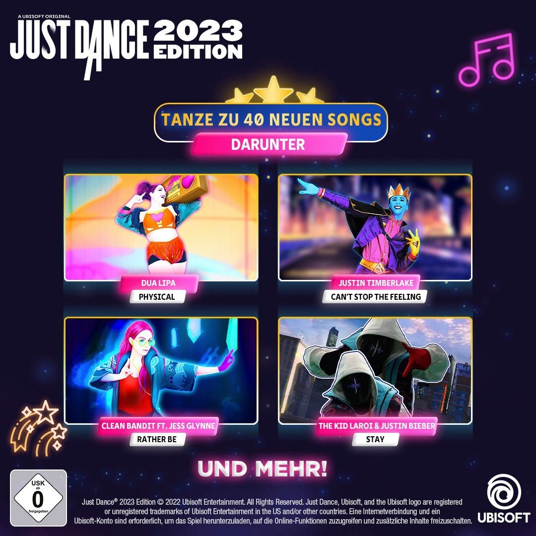 UBISOFT Spielesoftware »Just Dance 2023 Edition (Code in a box)«, Xbox Series X-Xbox Series X