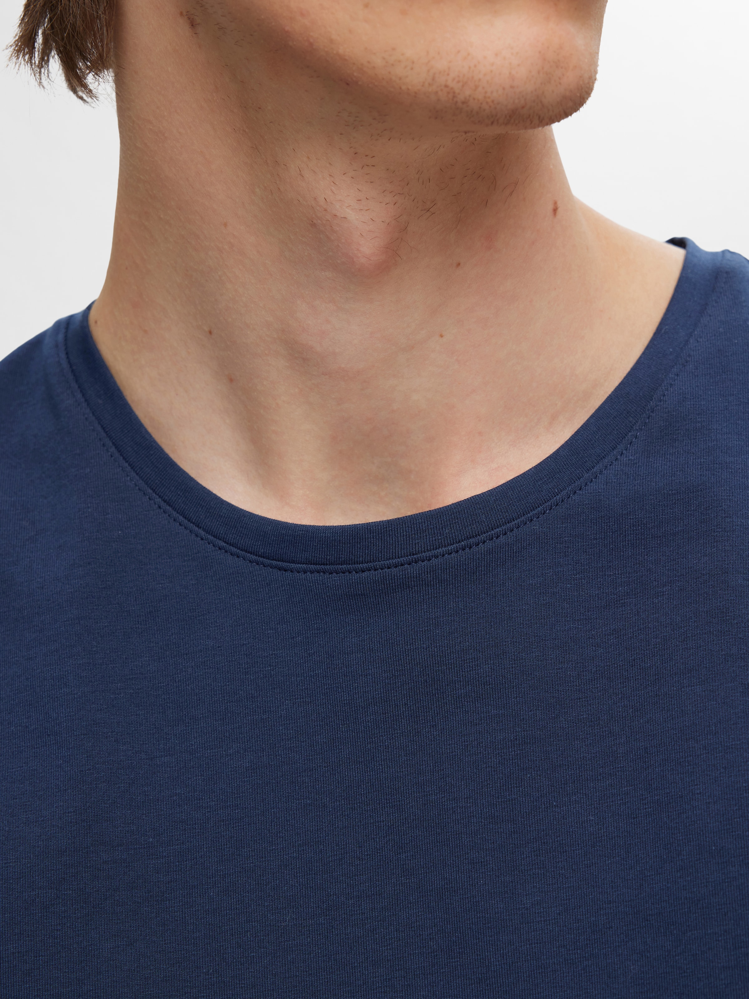 SELECTED HOMME T-Shirt »SLHROLAND SS O-NECK TEE 3-PACK NOOS«
